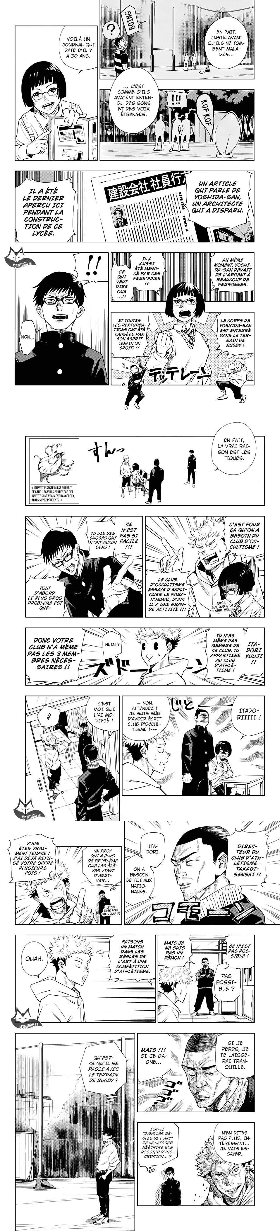 Read Jujutsu Kaisen FR Manga Online