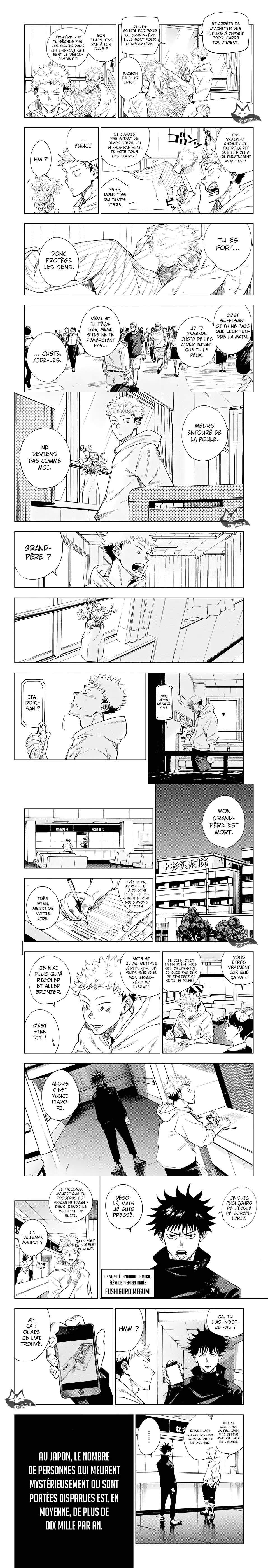 Read Jujutsu Kaisen FR Manga Online