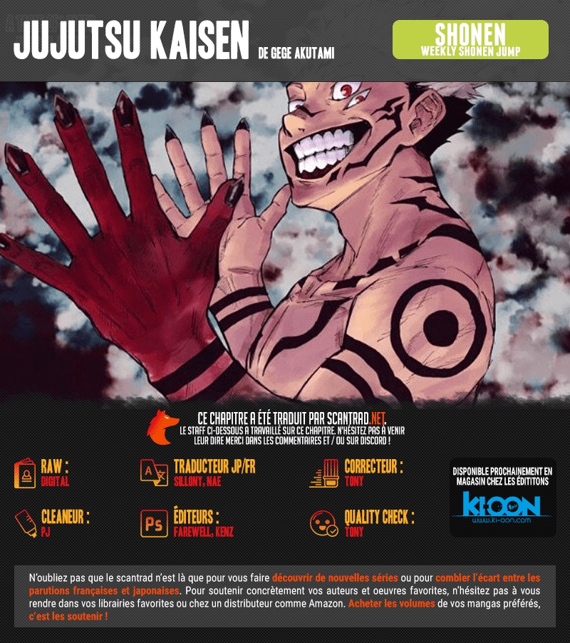 Read Jujutsu Kaisen FR Manga Online