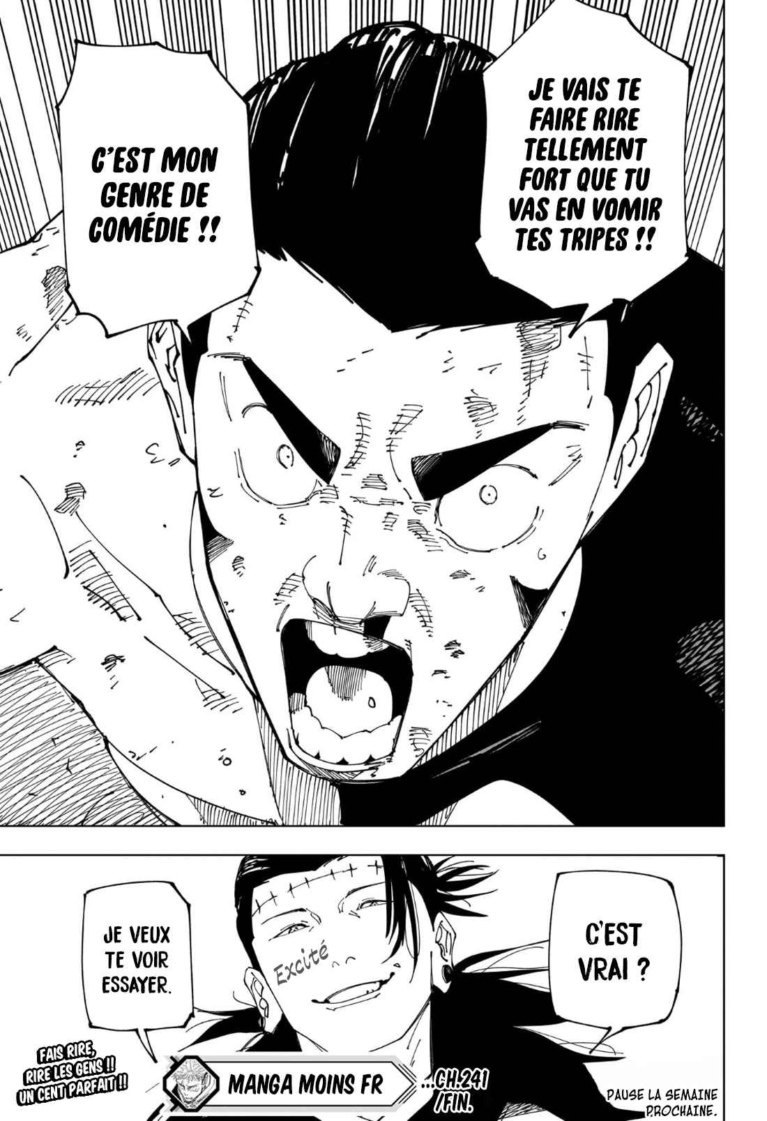 Read Jujutsu Kaisen FR Manga Online