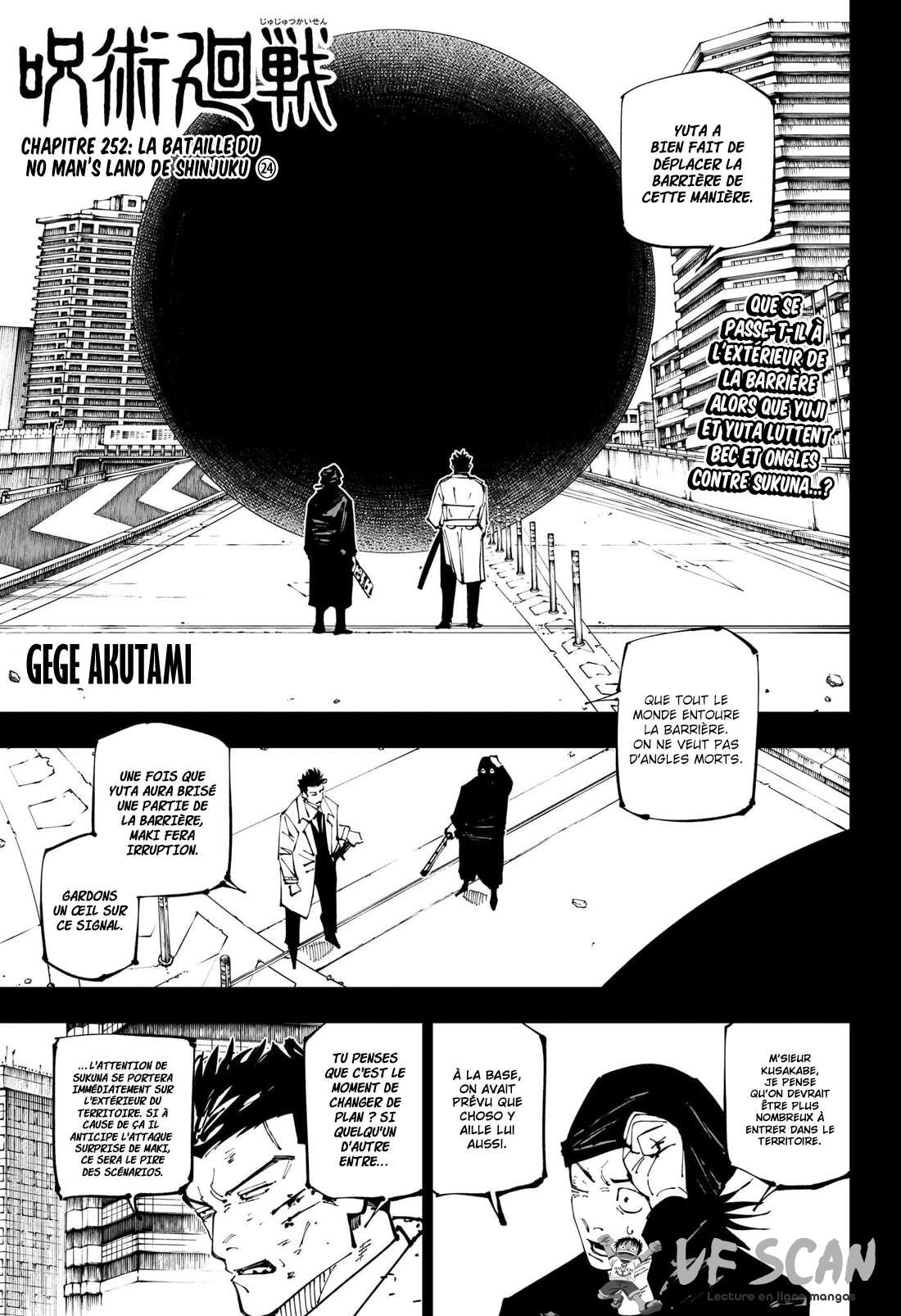 Read Jujutsu Kaisen FR Manga Online