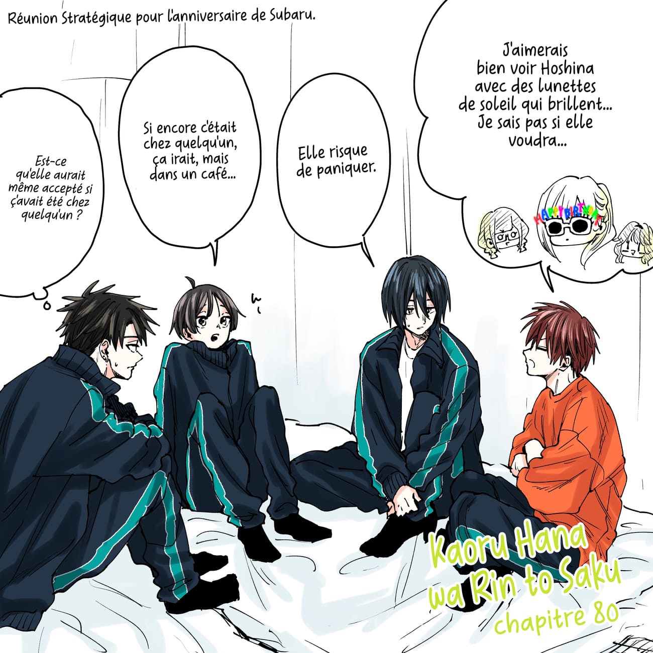 Read Kaoru Hana wa Rin to Saku FR Manga Online