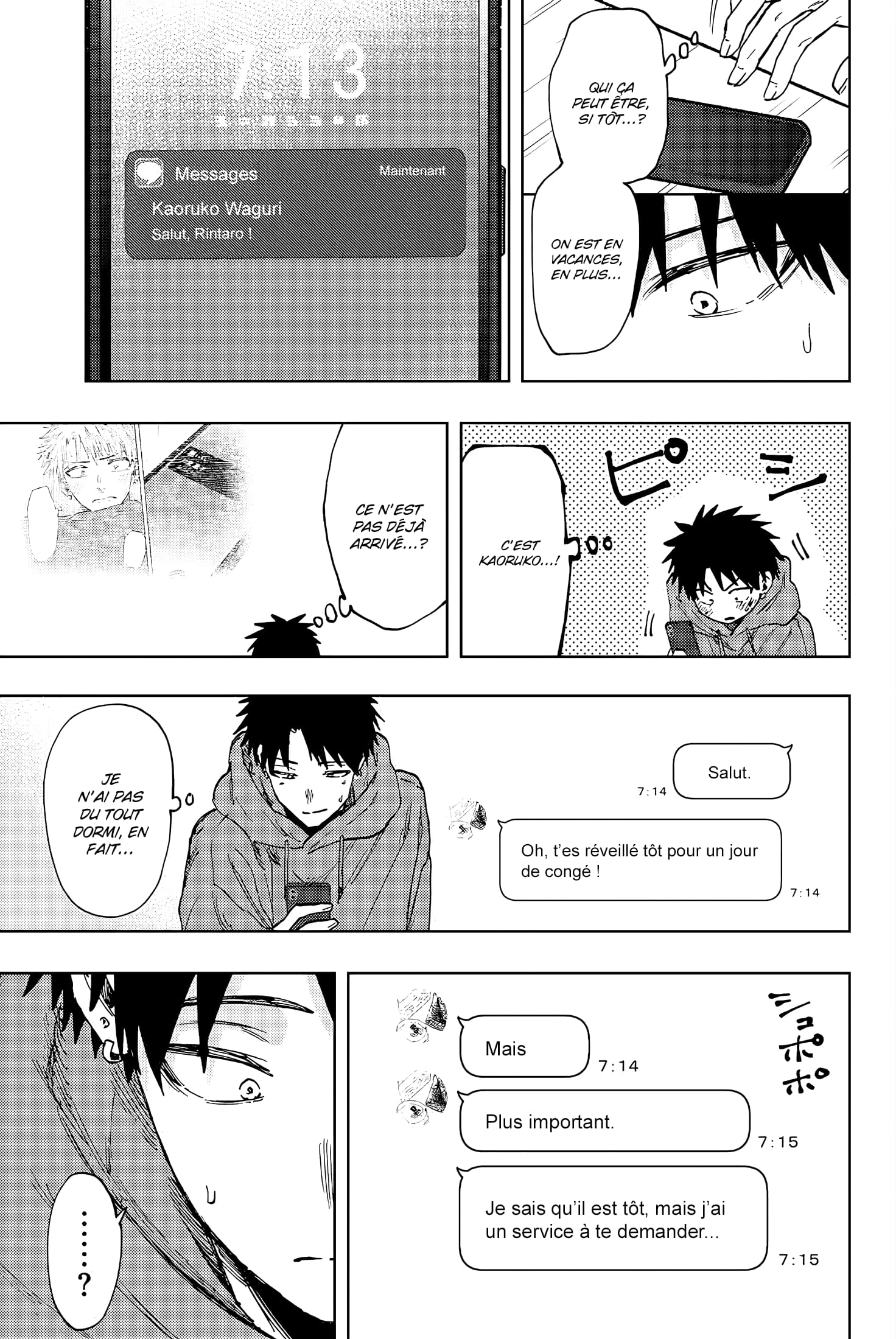 Read Kaoru Hana wa Rin to Saku FR Manga Online