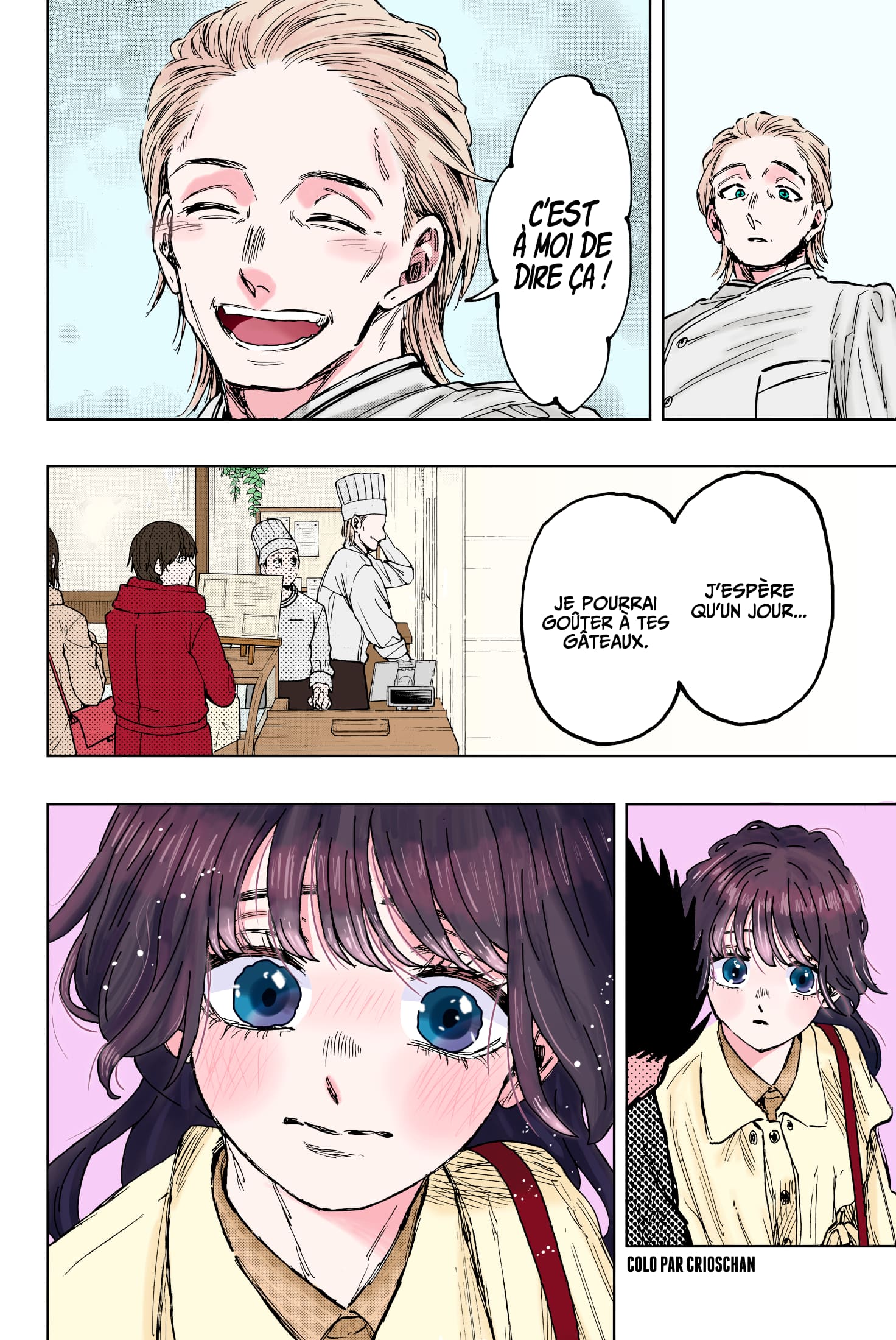 Read Kaoru Hana wa Rin to Saku FR Manga Online