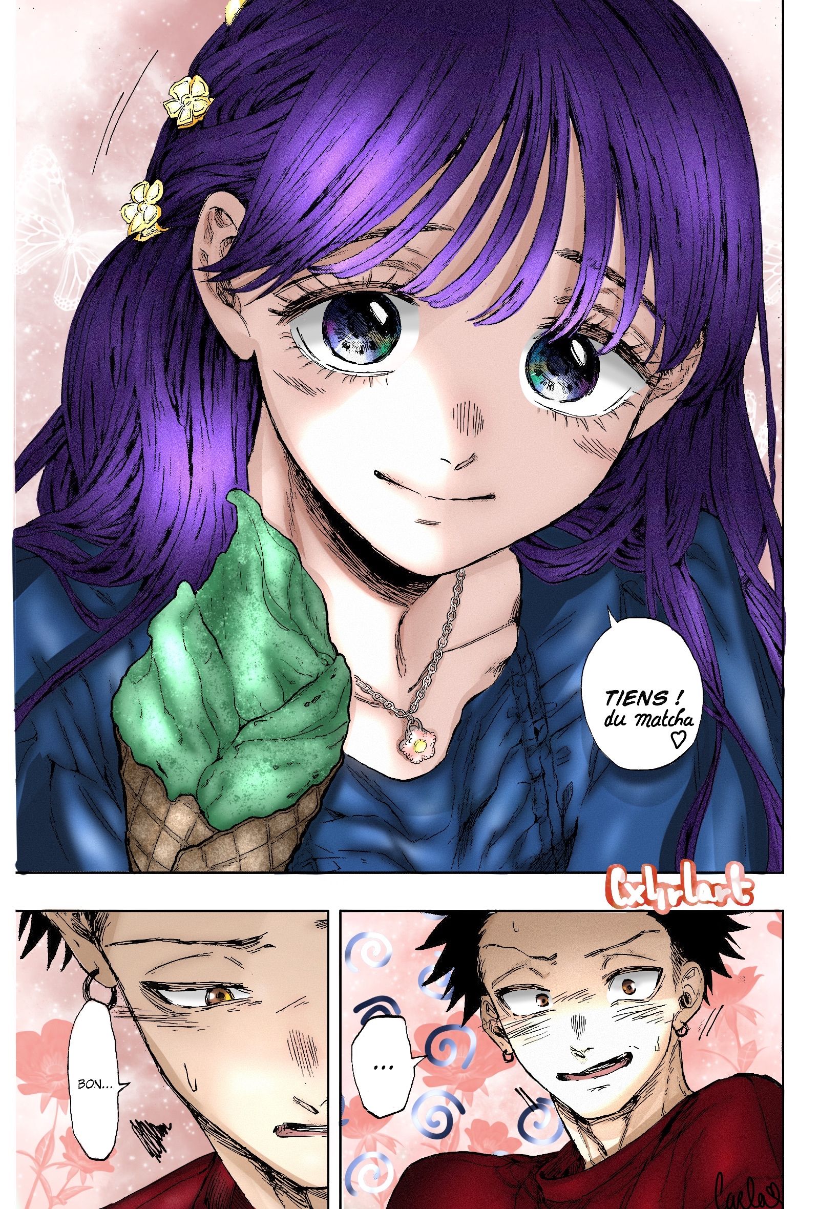 Read Kaoru Hana wa Rin to Saku FR Manga Online