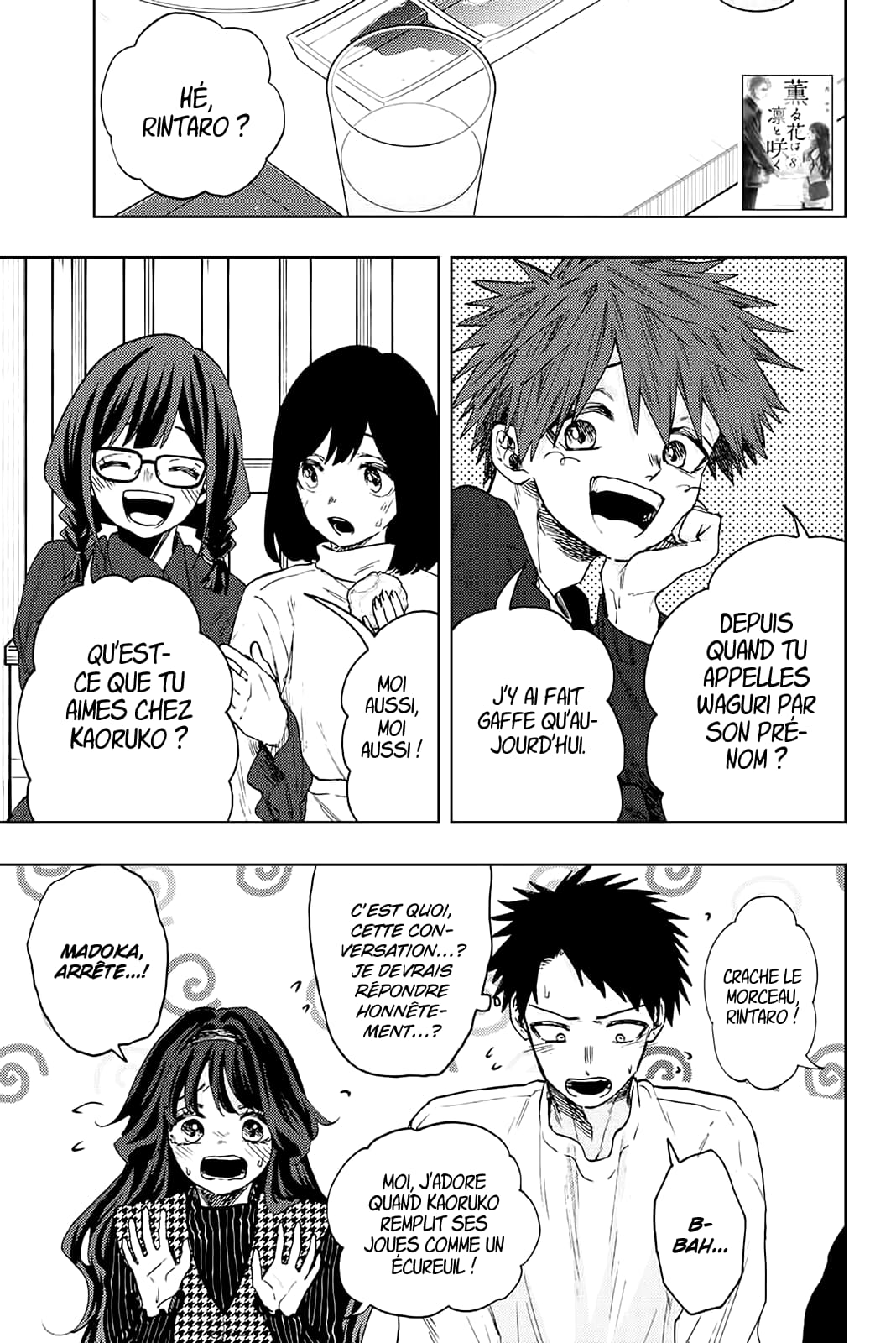 Read Kaoru Hana wa Rin to Saku FR Manga Online