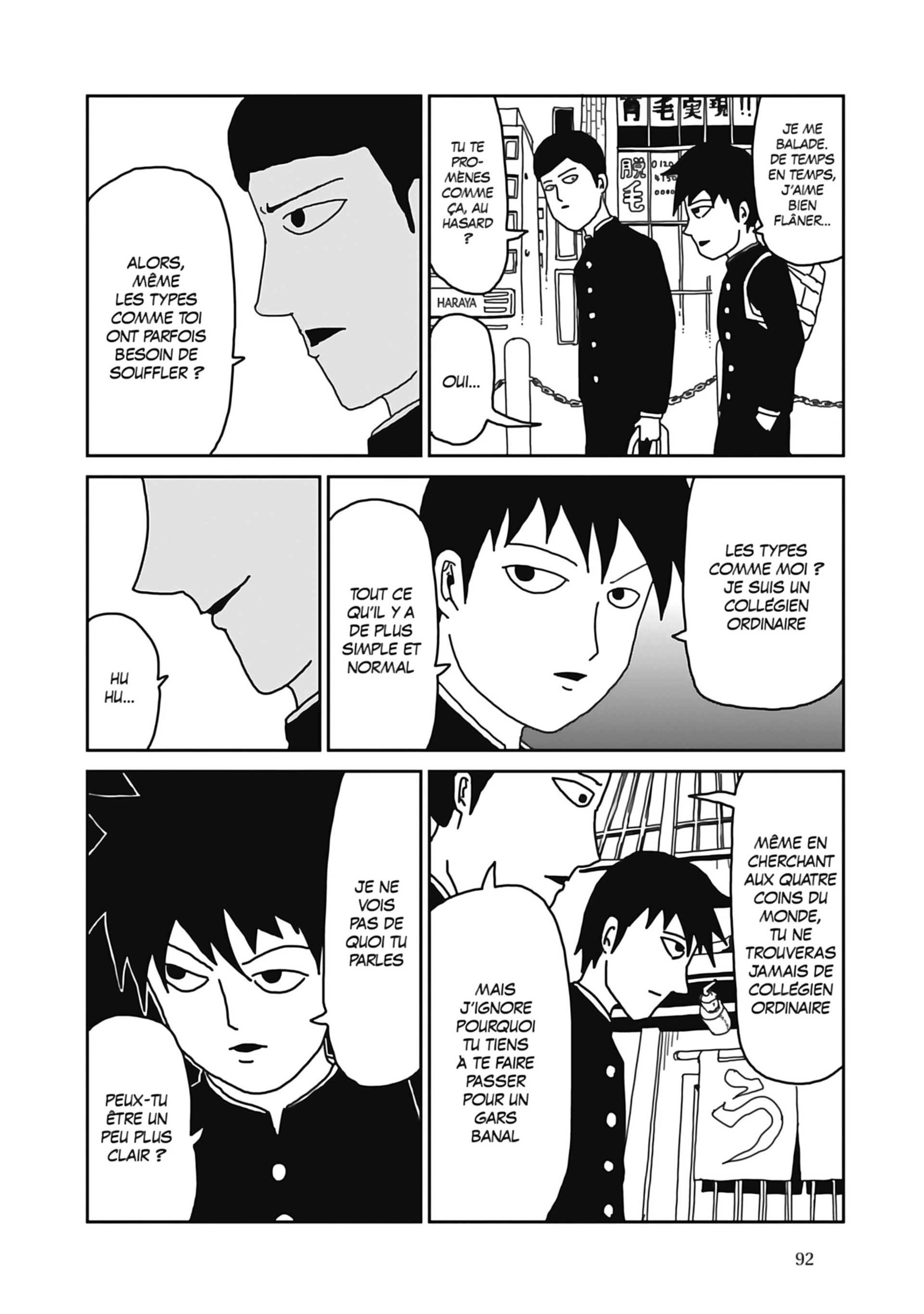 Read Mob Psycho 100 FR Manga Online