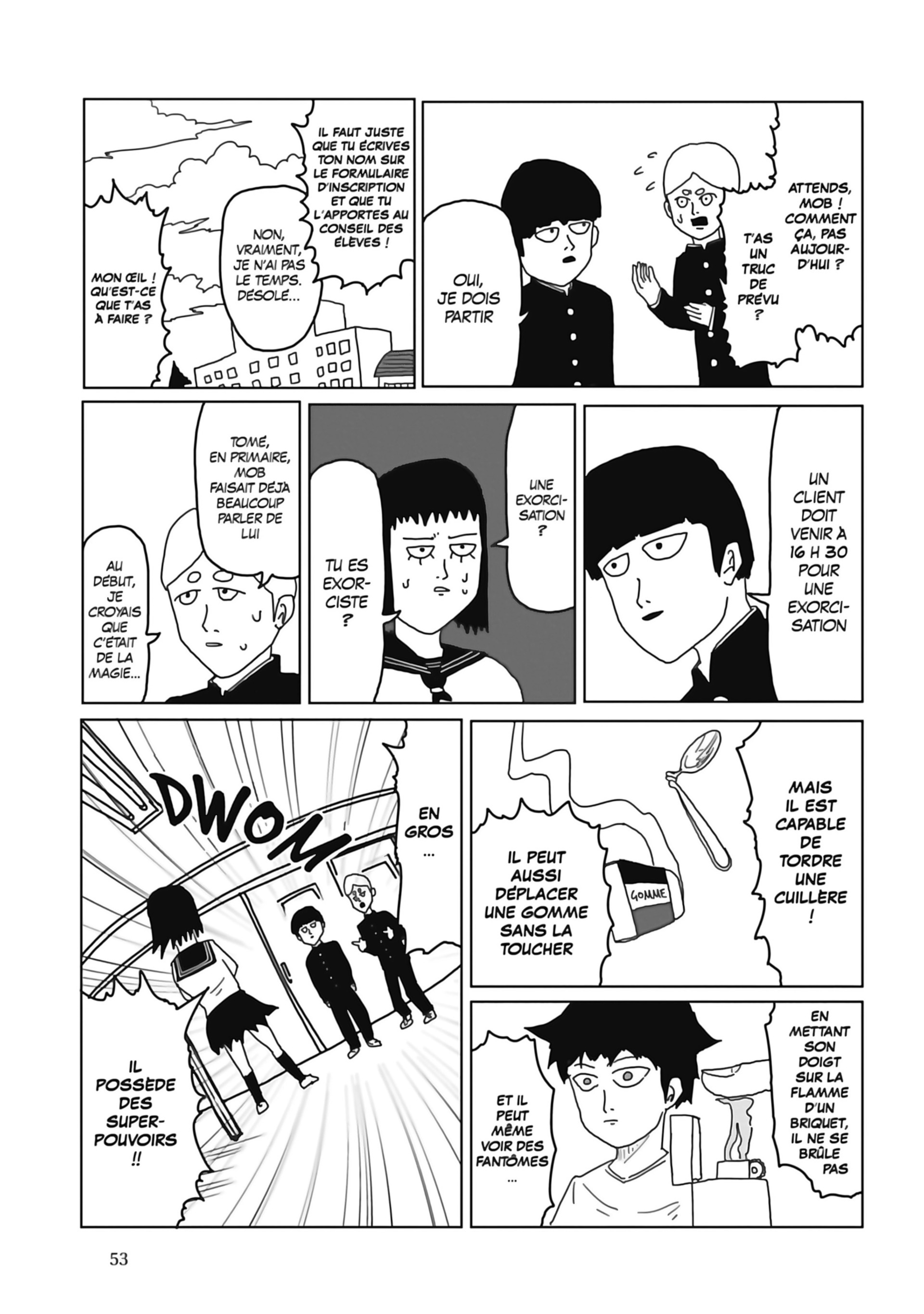 Read Mob Psycho 100 FR Manga Online