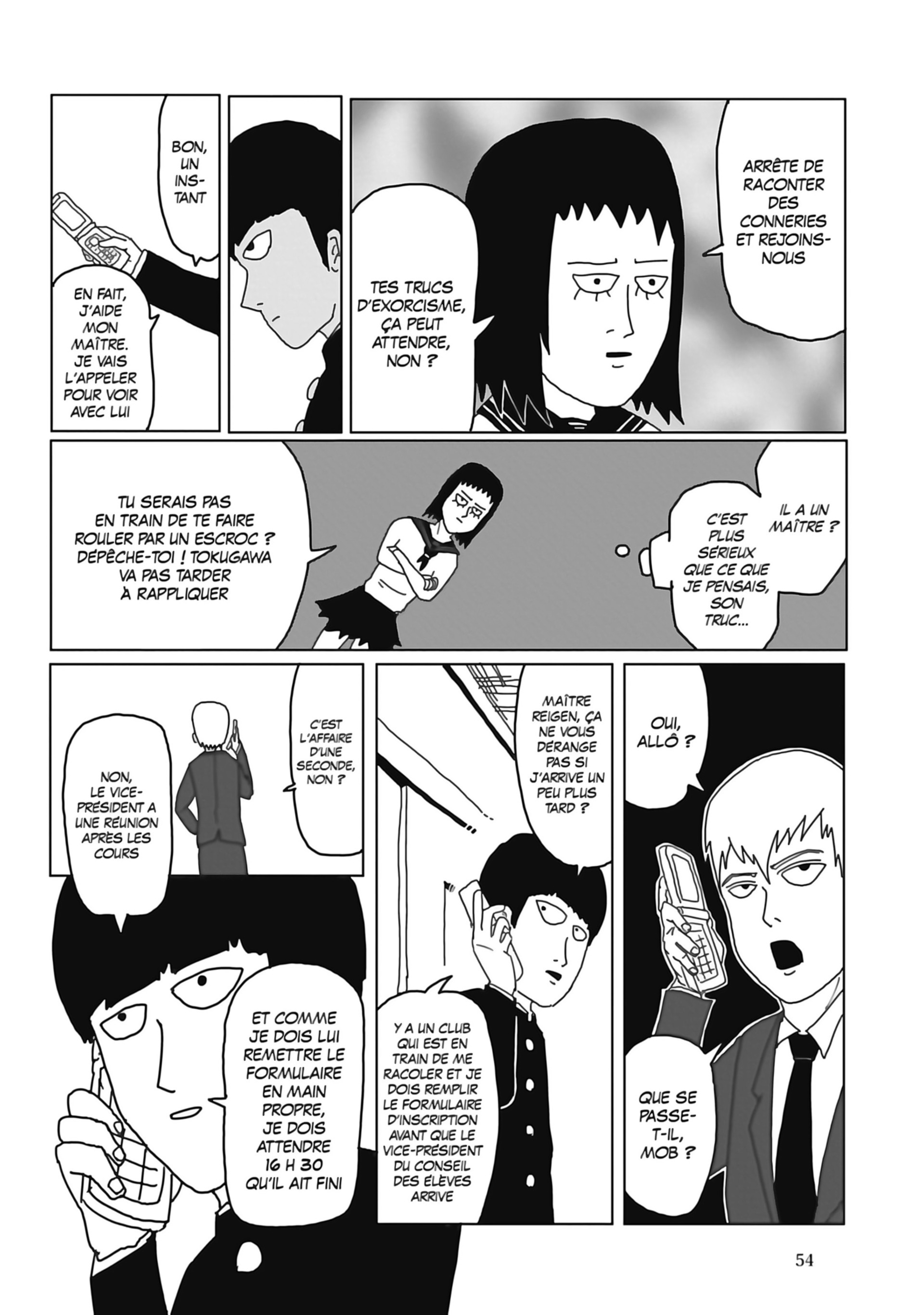 Read Mob Psycho 100 FR Manga Online