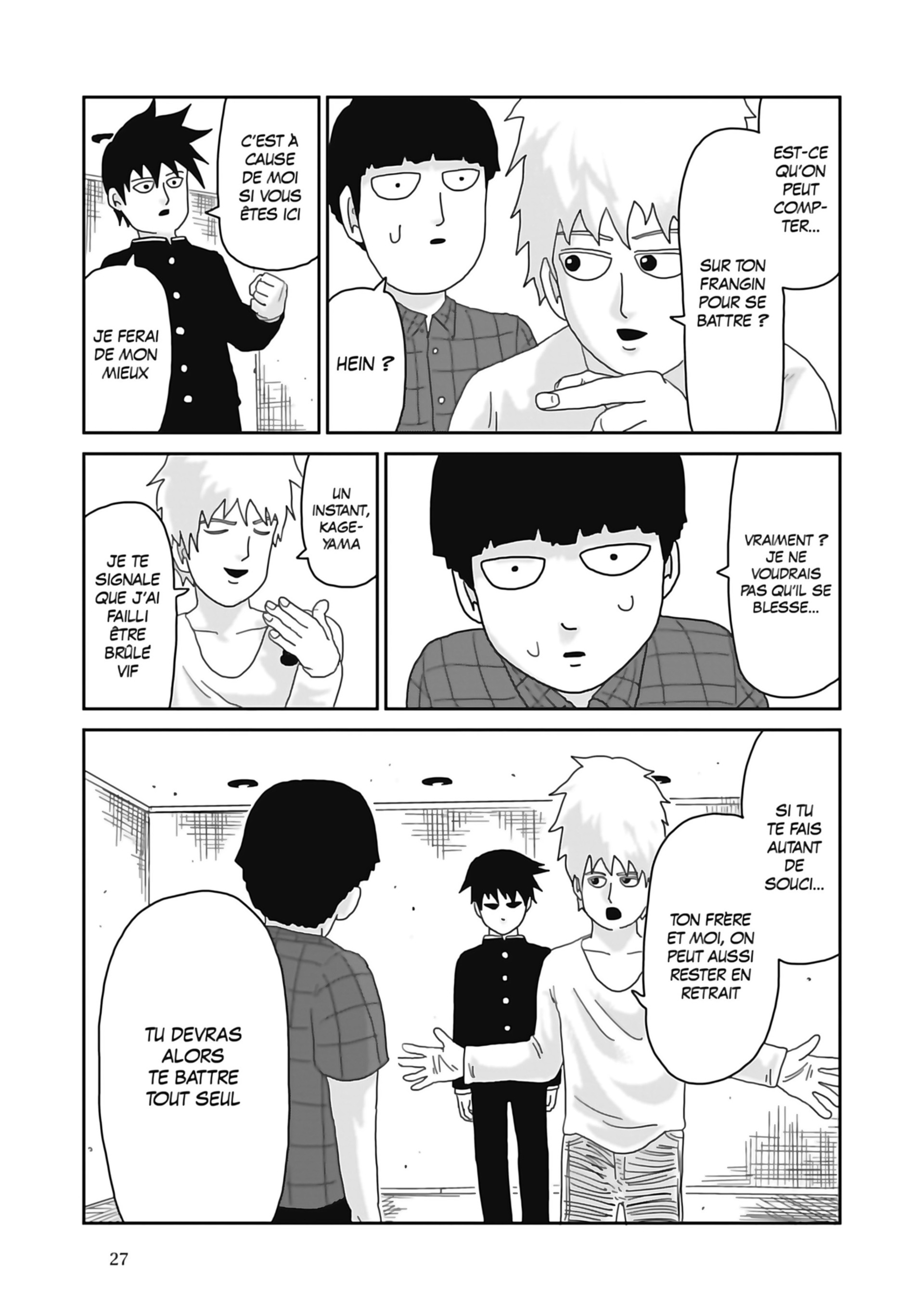 Read Mob Psycho 100 FR Manga Online