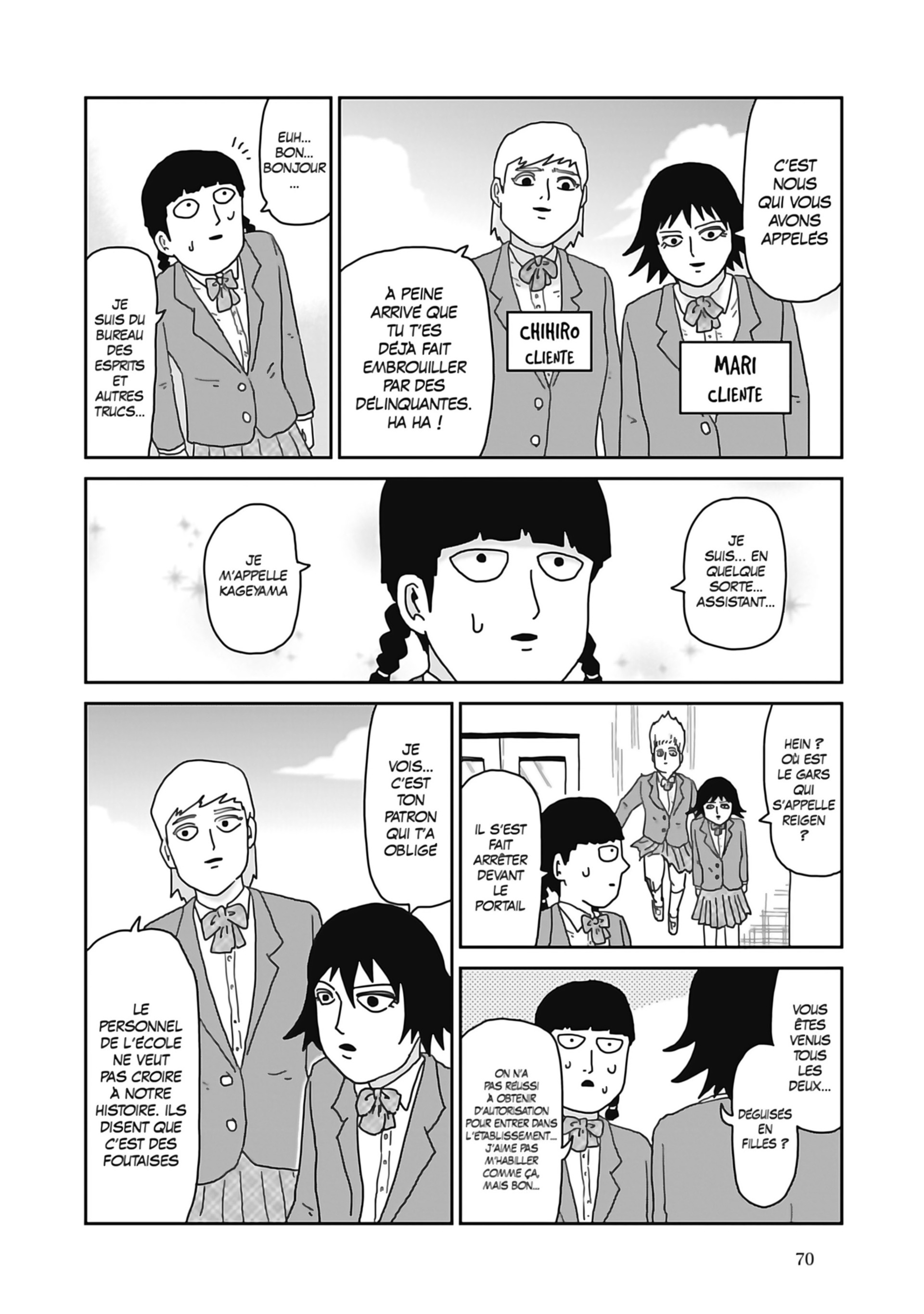 Read Mob Psycho 100 FR Manga Online