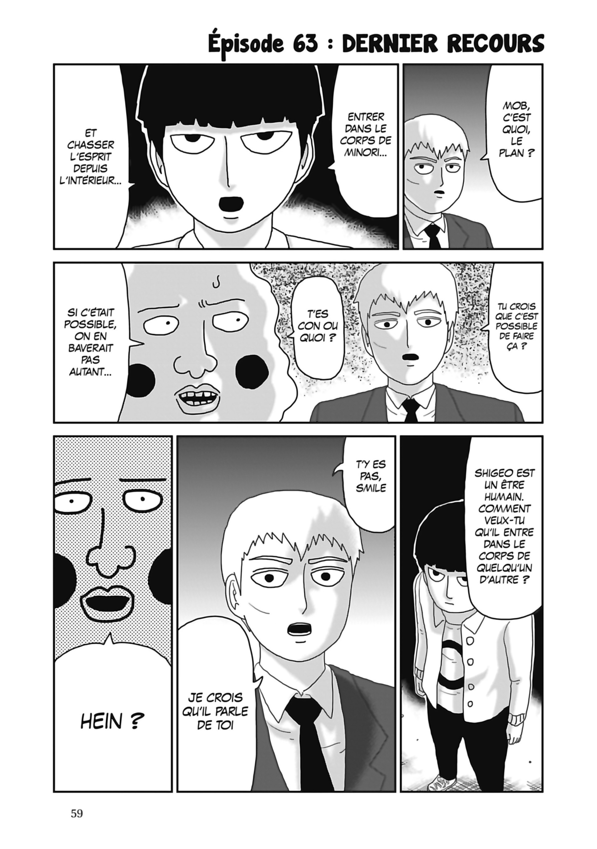 Read Mob Psycho 100 FR Manga Online