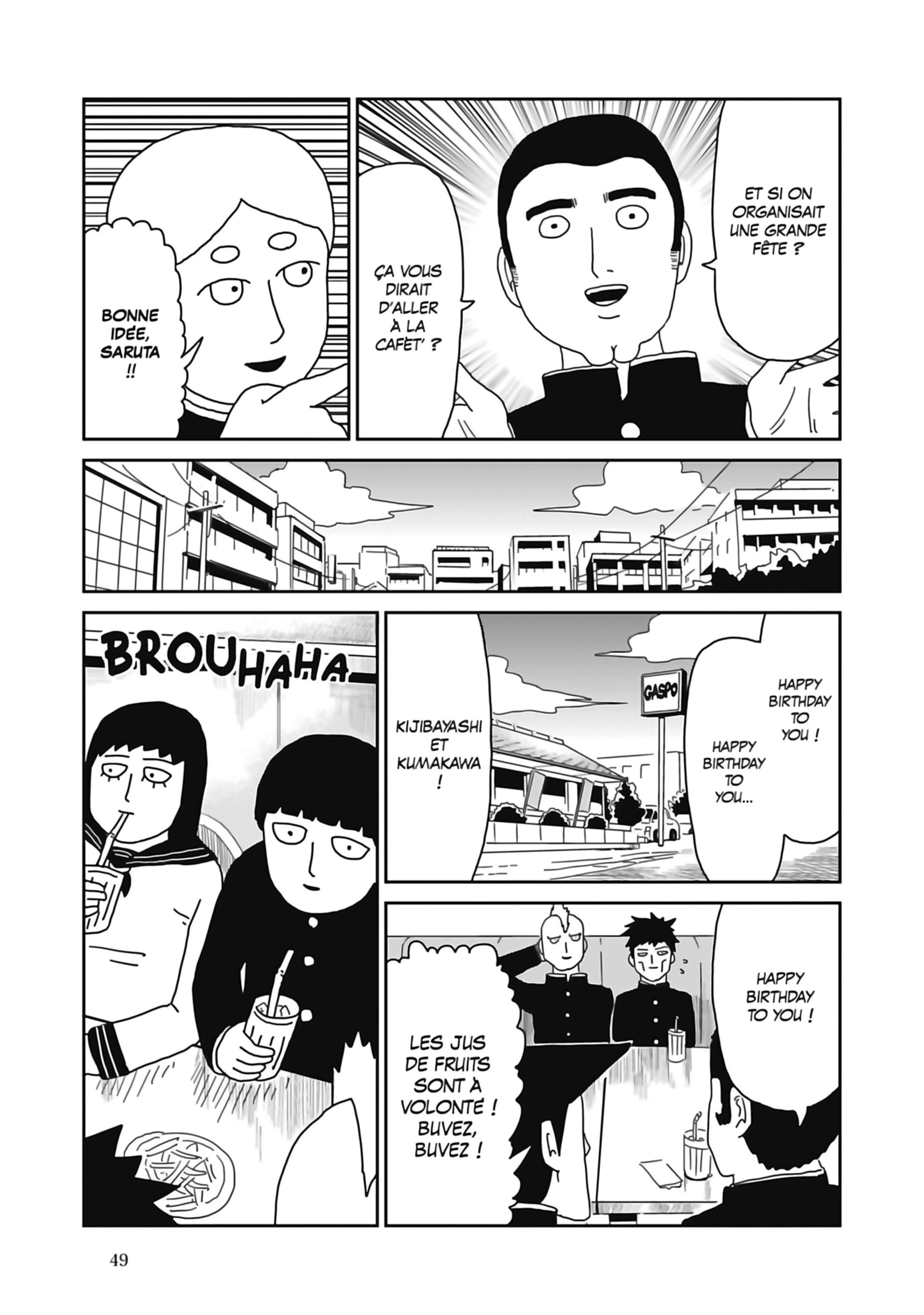 Read Mob Psycho 100 FR Manga Online