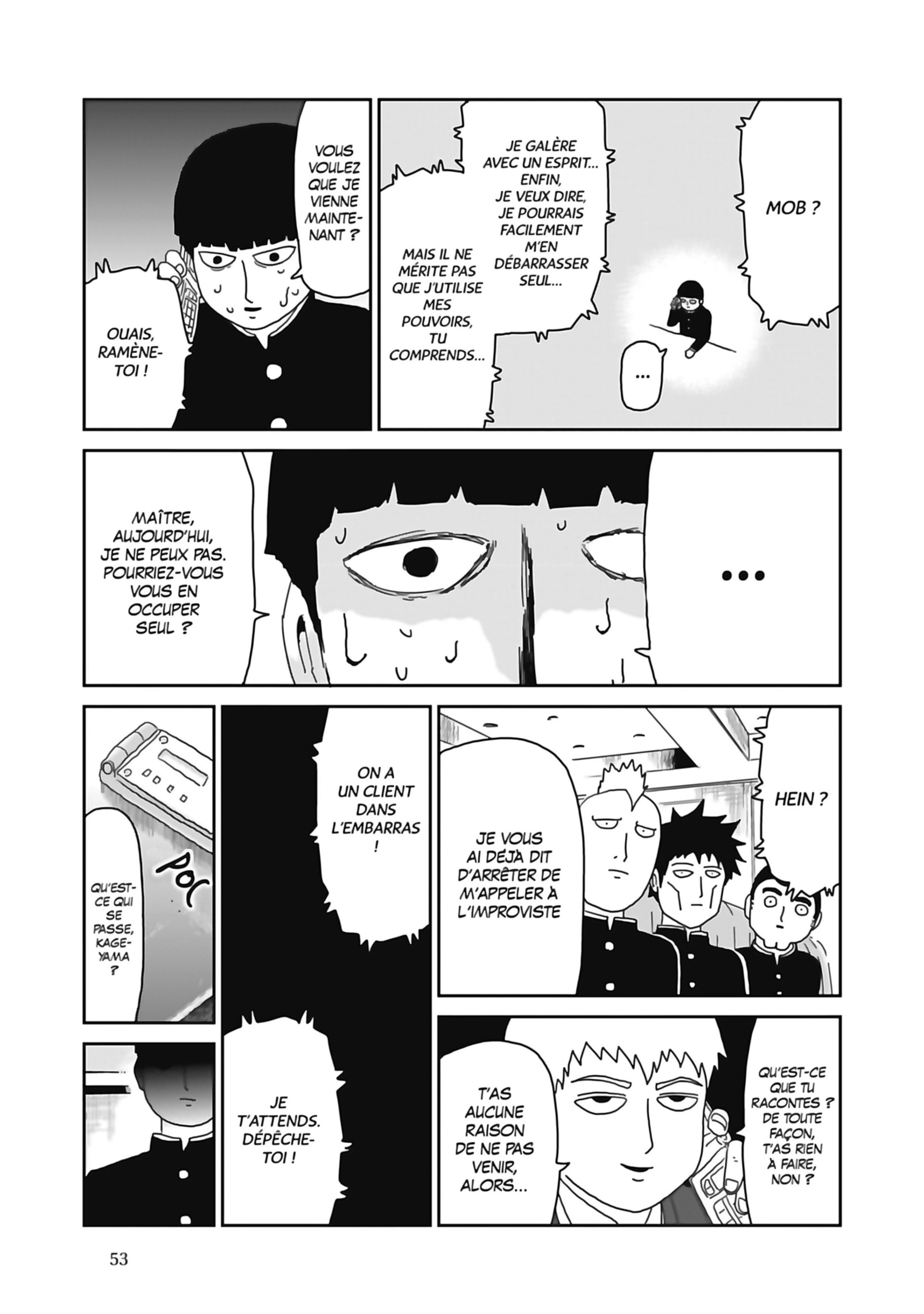 Read Mob Psycho 100 FR Manga Online