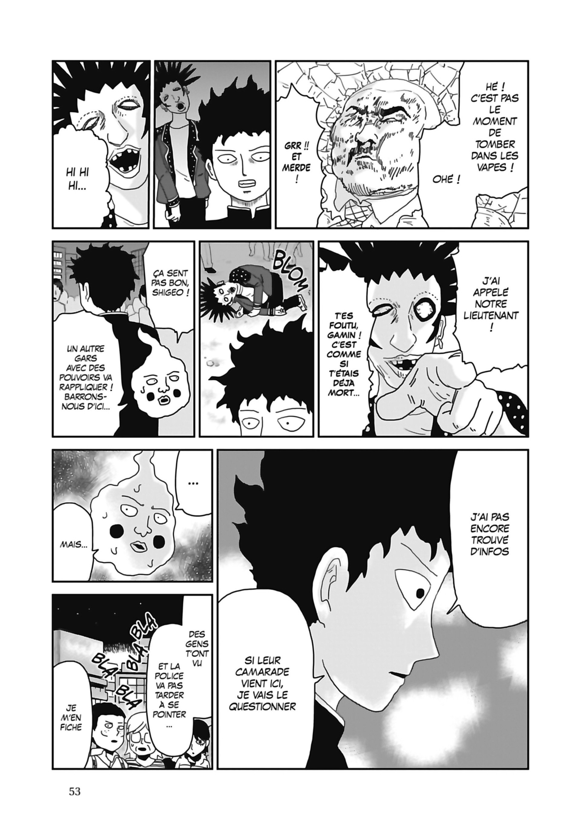 Read Mob Psycho 100 FR Manga Online