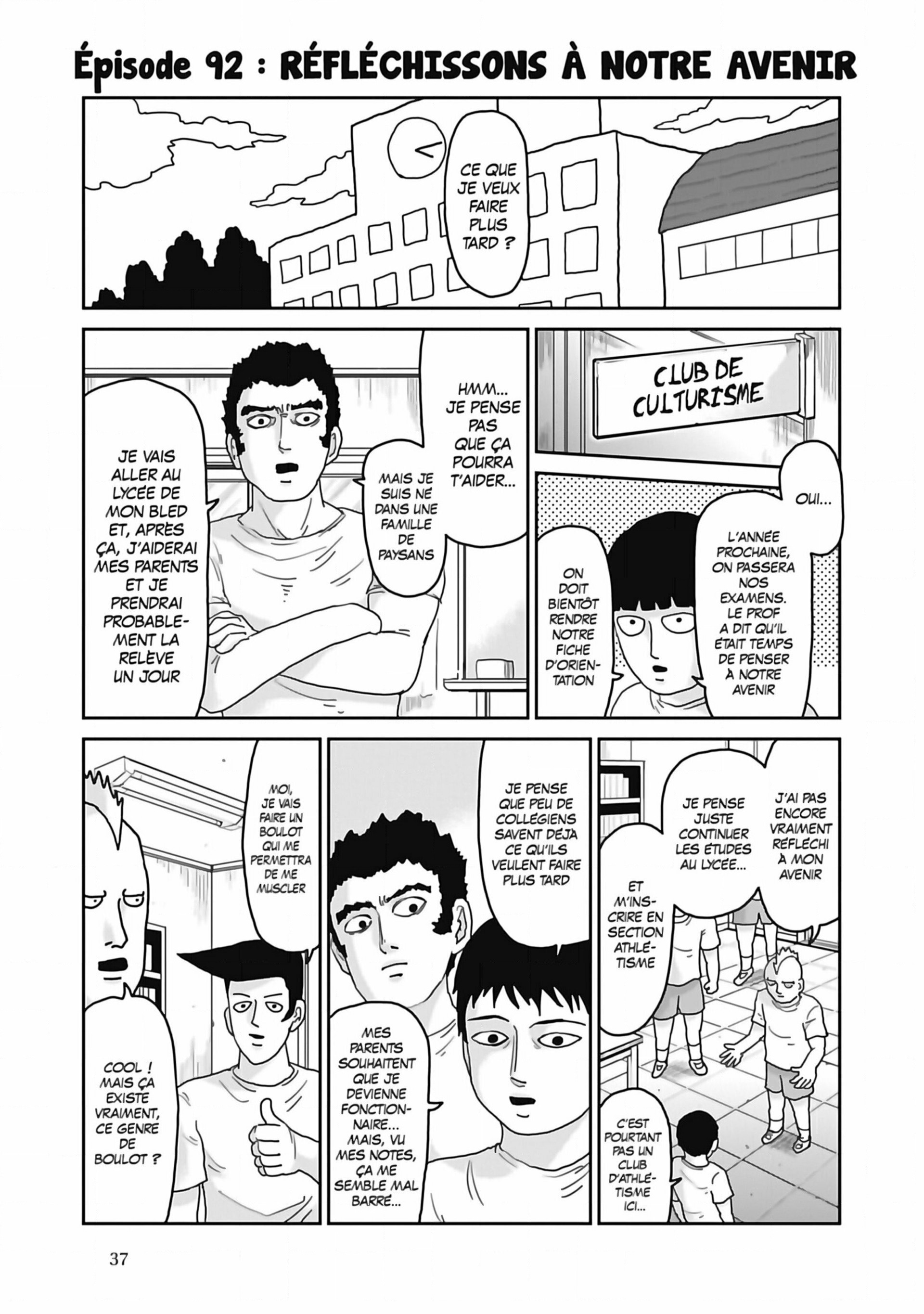 Read Mob Psycho 100 FR Manga Online