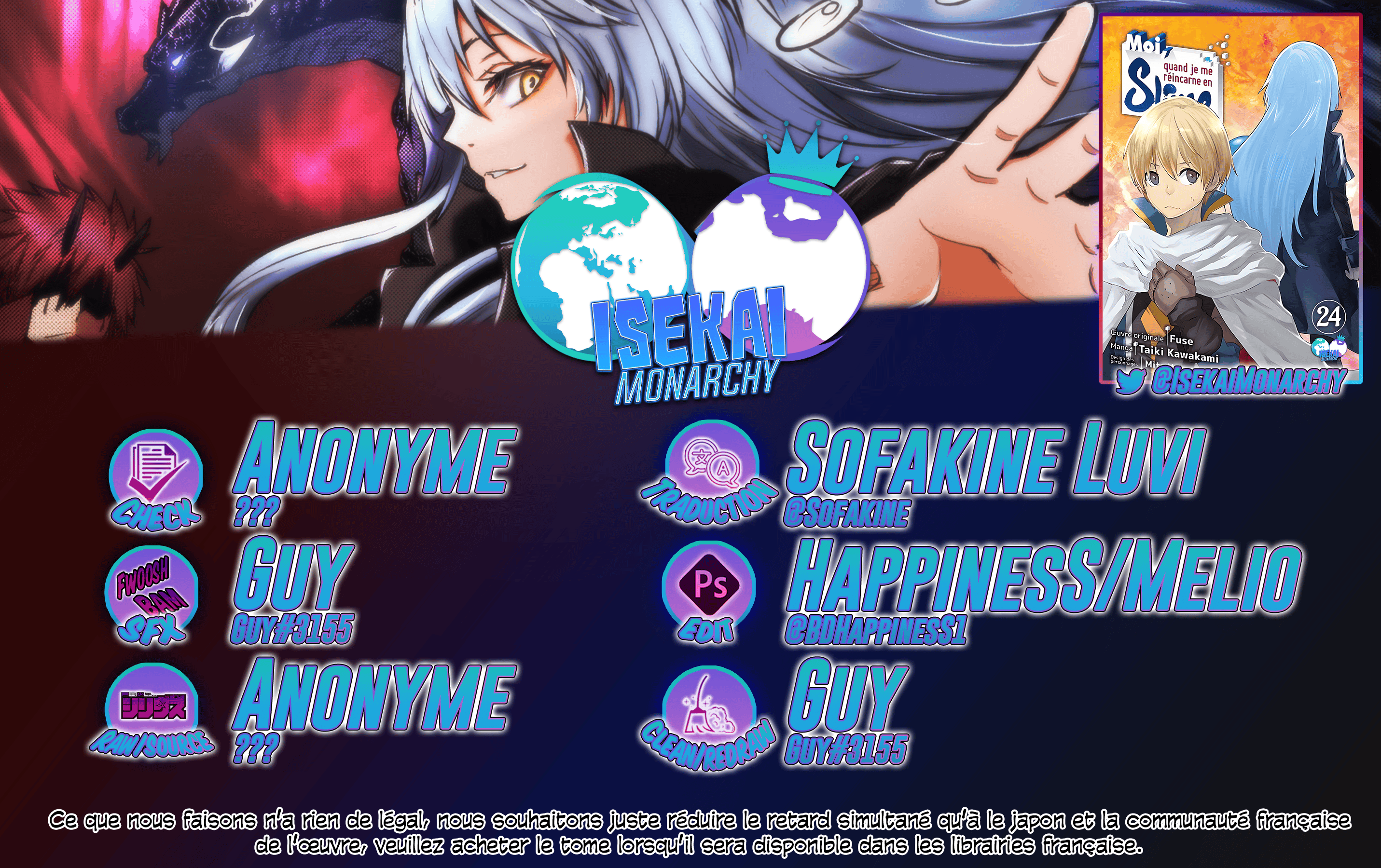 Read Moi, quand je me réincarne en Slime FR Manga Online