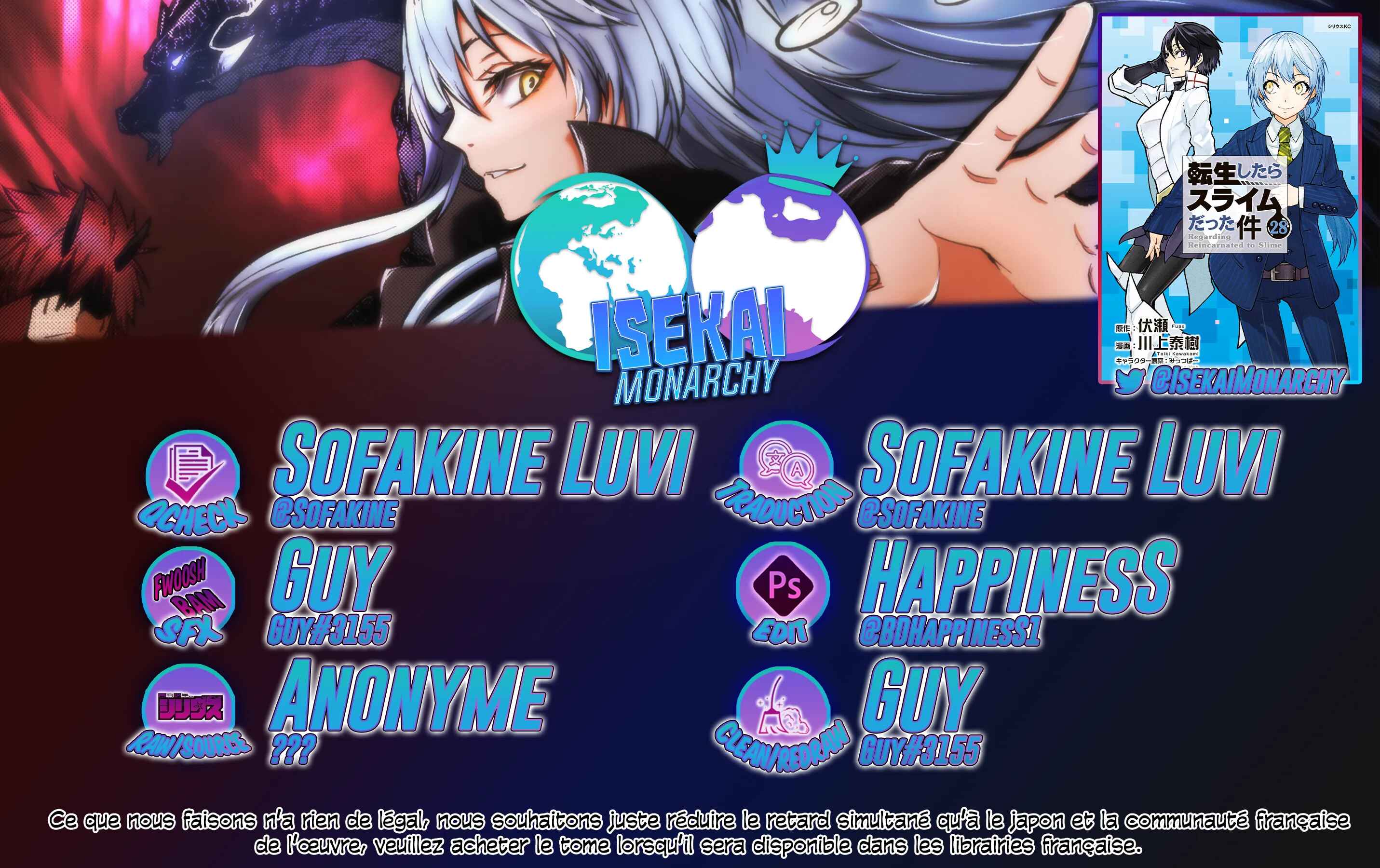 Read Moi, quand je me réincarne en Slime FR Manga Online