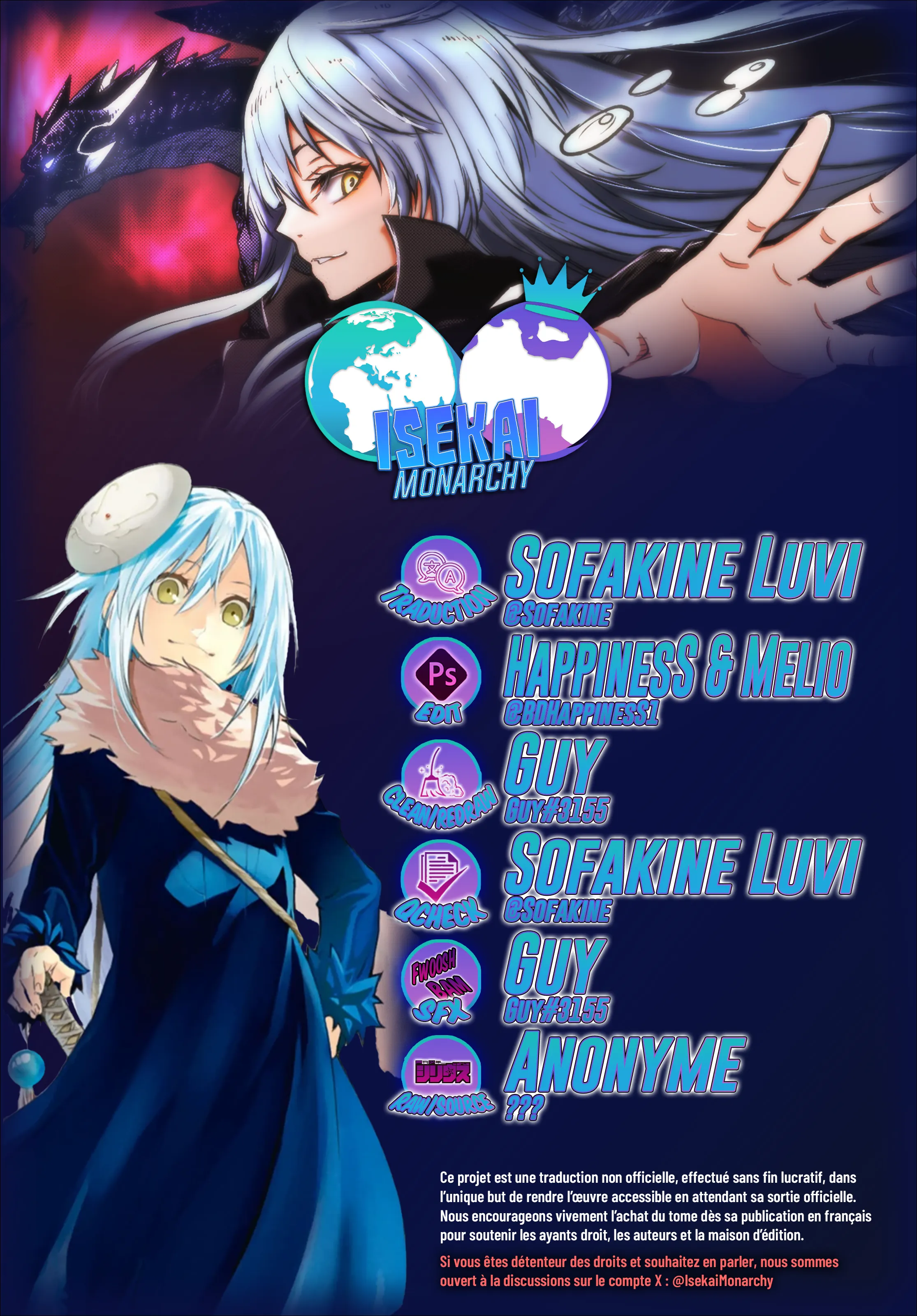 Read Moi, quand je me réincarne en Slime FR Manga Online