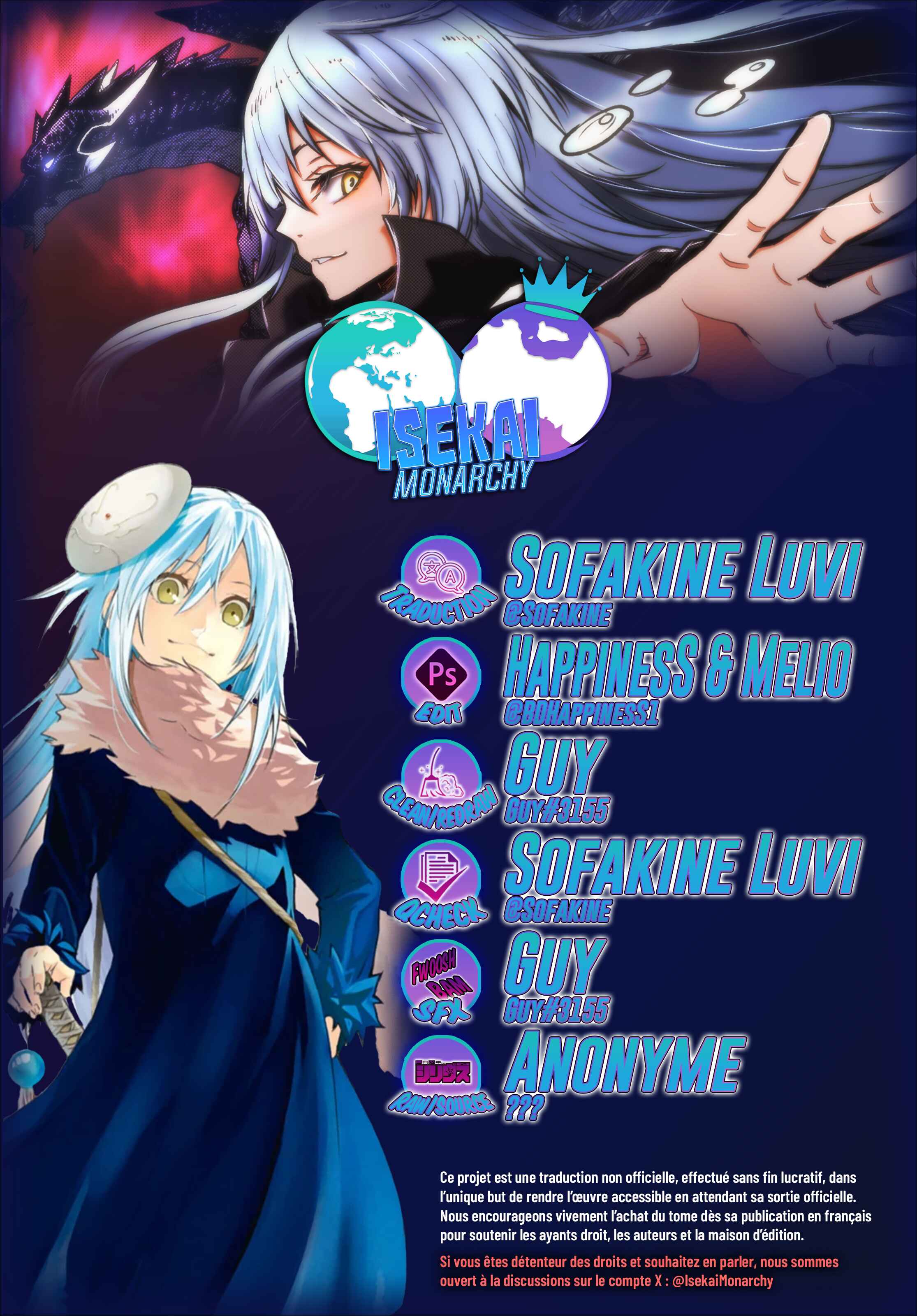 Read Moi, quand je me réincarne en Slime FR Manga Online