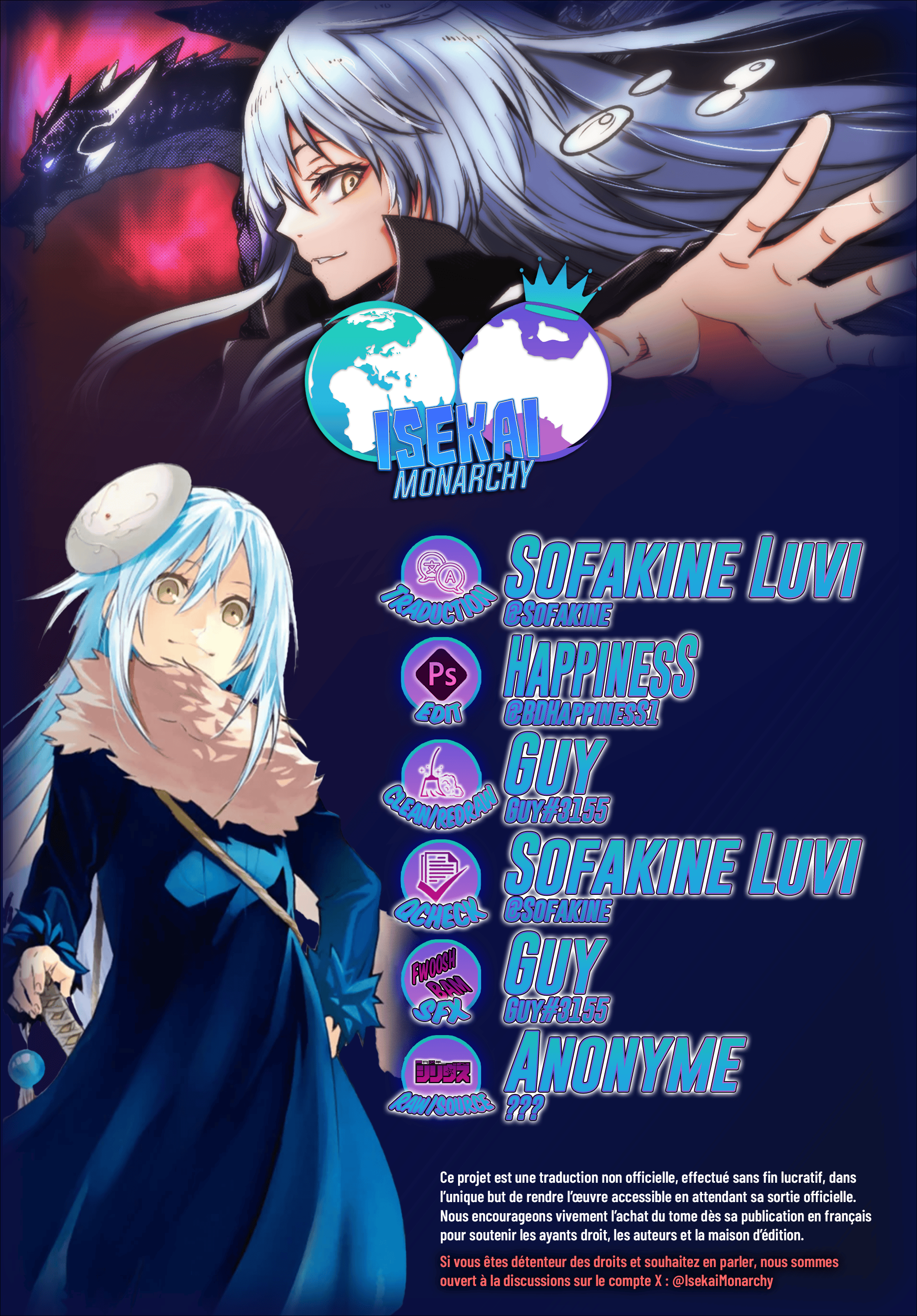 Read Moi, quand je me réincarne en Slime FR Manga Online