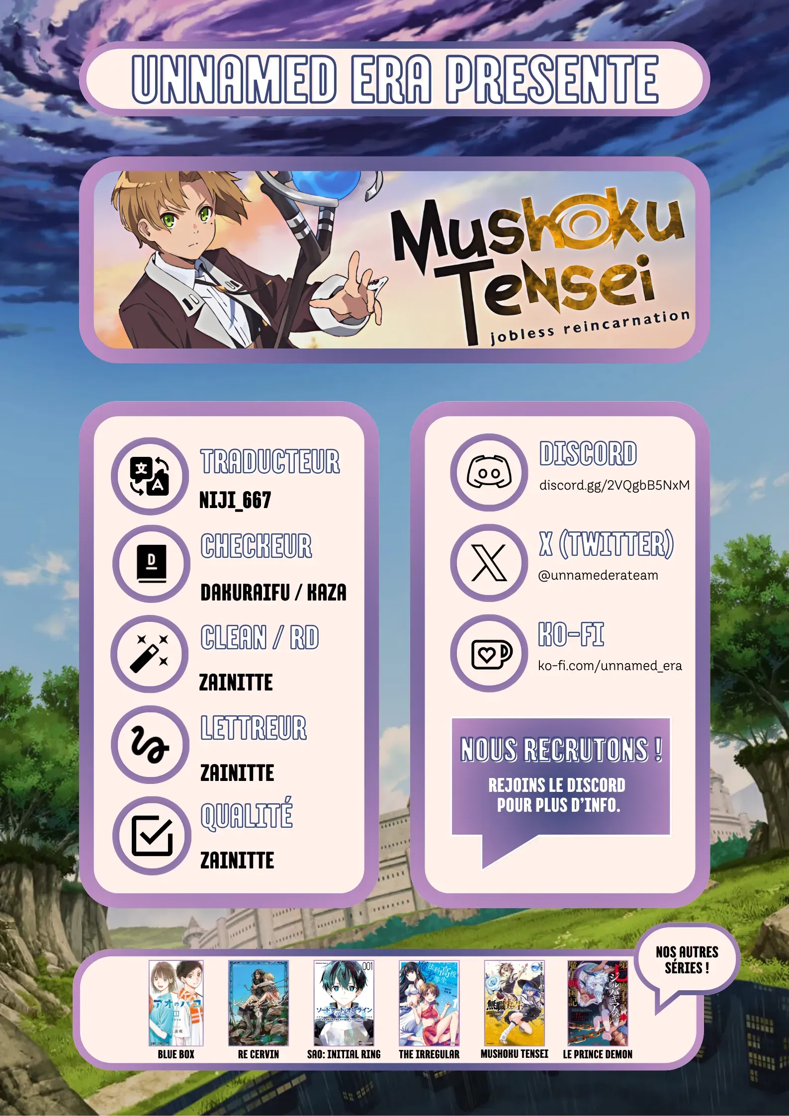 Read Mushoku Tensei_ Nouvelle vie, nouvelle chance FR Manga Online
