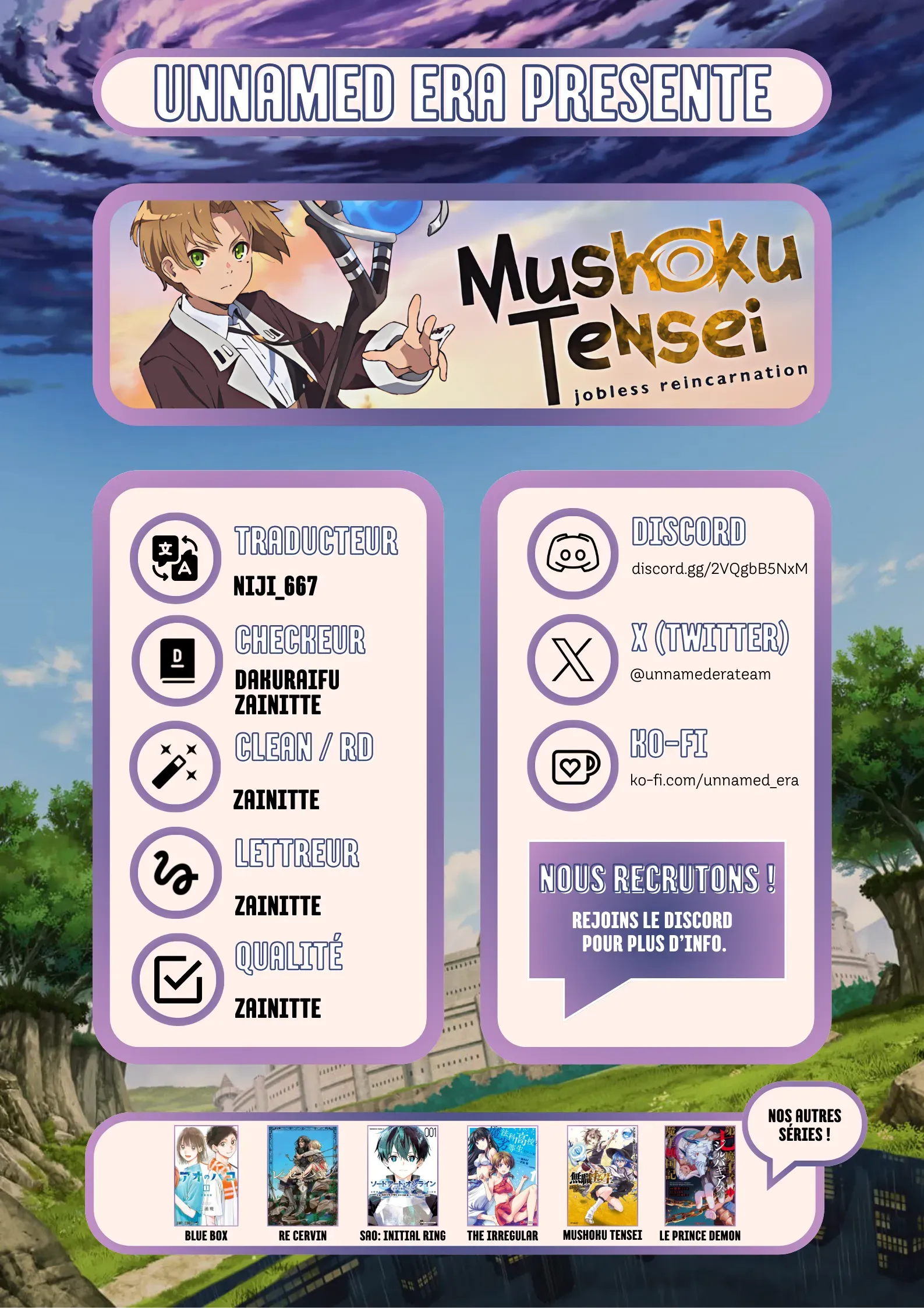 Read Mushoku Tensei_ Nouvelle vie, nouvelle chance FR Manga Online