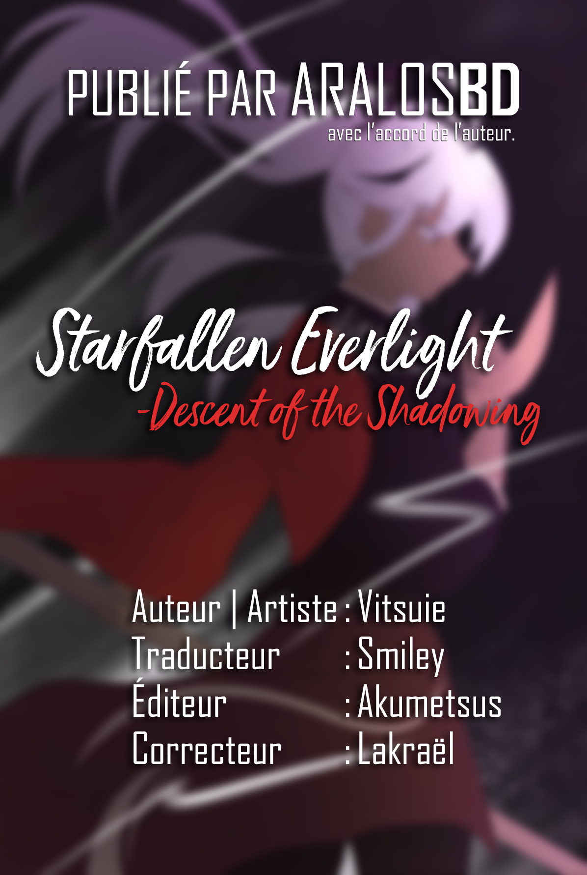 Read Starfallen Everlight - Descent of the Shadowing FR Manga Online