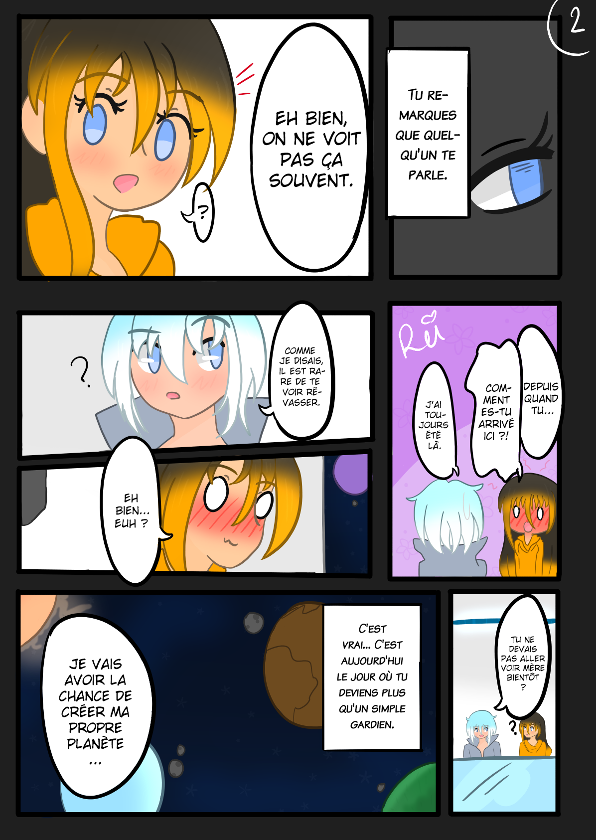 Read Starfallen Everlight - Descent of the Shadowing FR Manga Online
