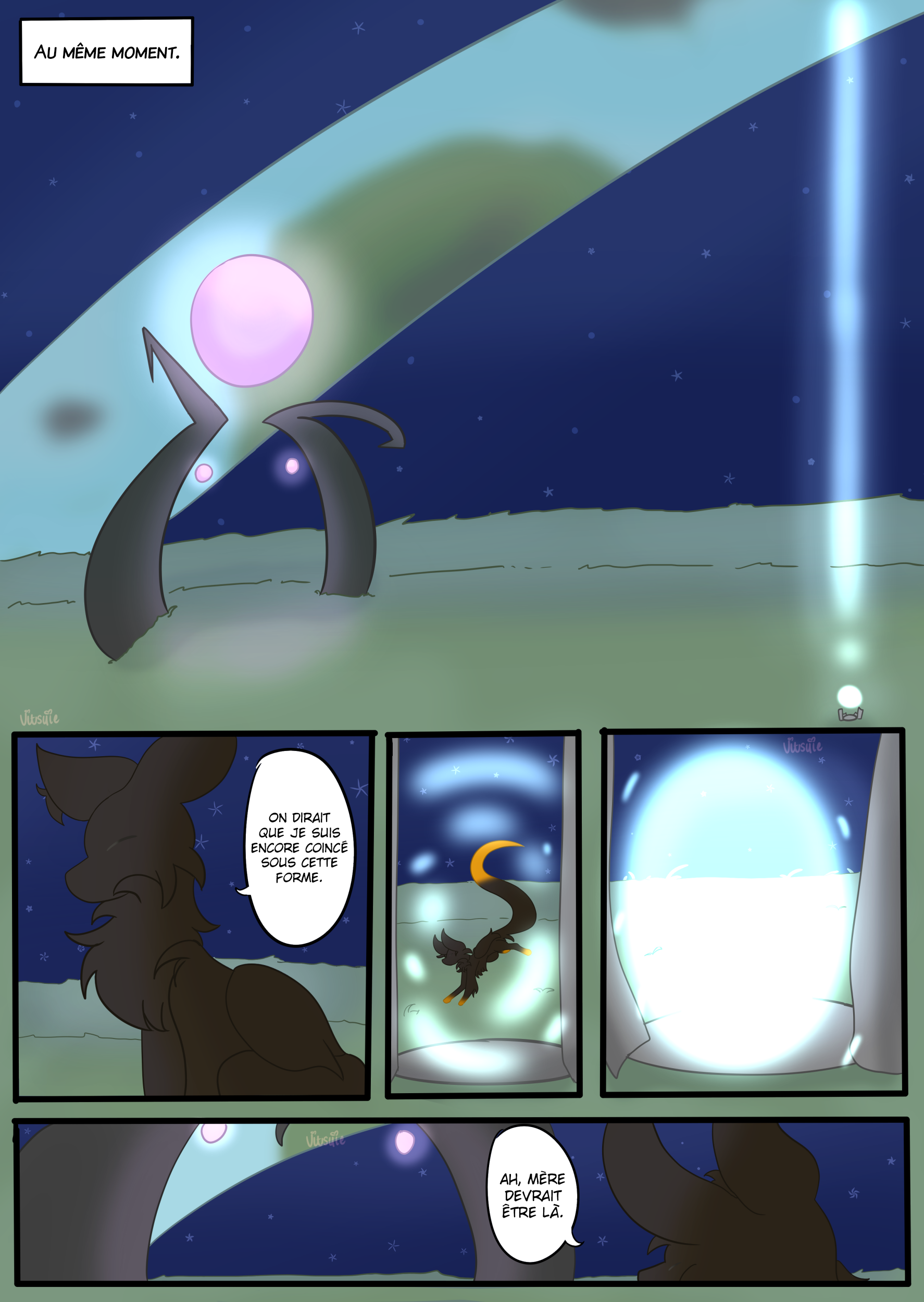 Read Starfallen Everlight - Descent of the Shadowing FR Manga Online