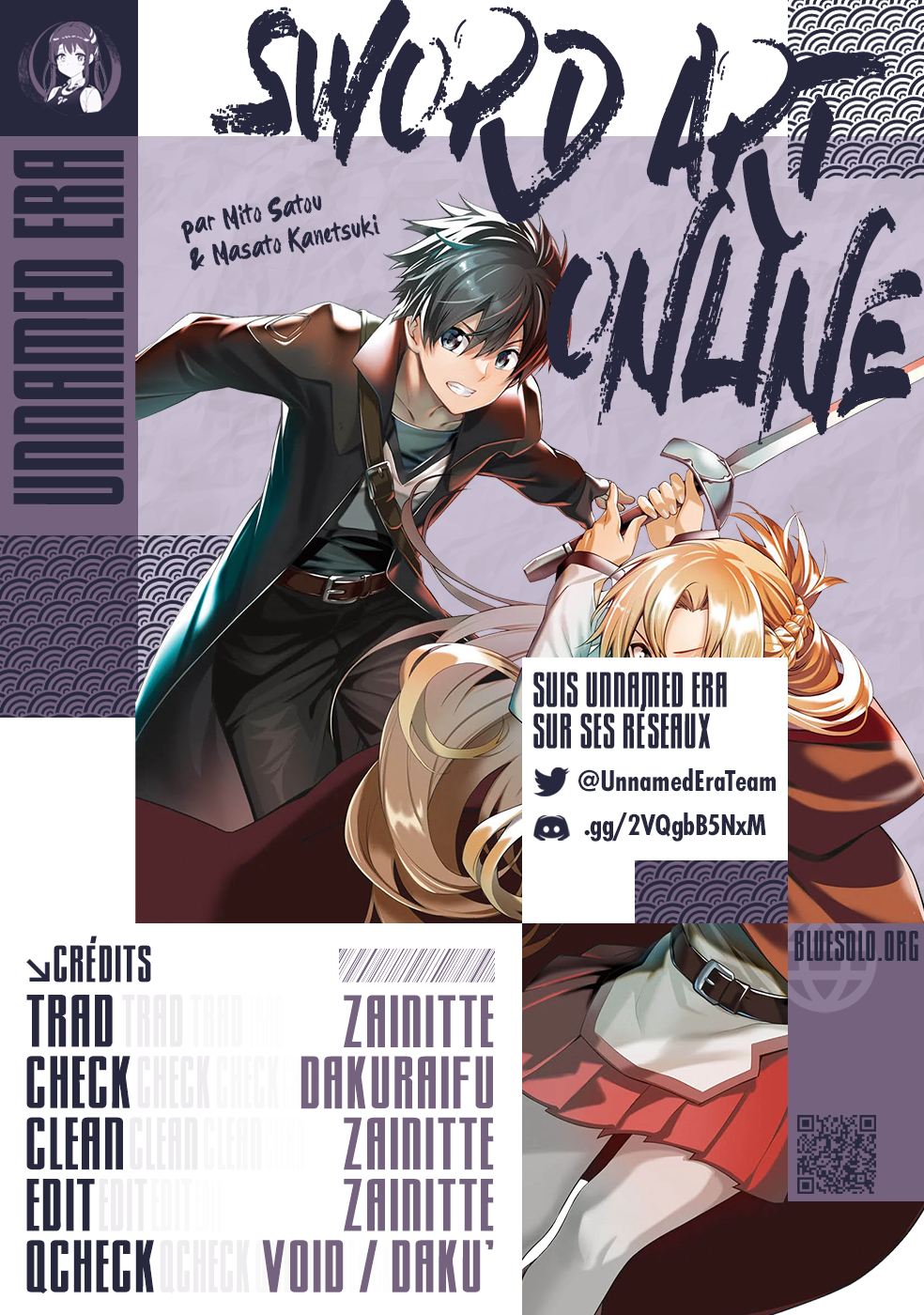 Read Sword Art Online FR Manga Online