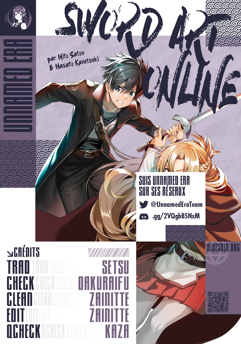 Read Sword Art Online FR Manga Online