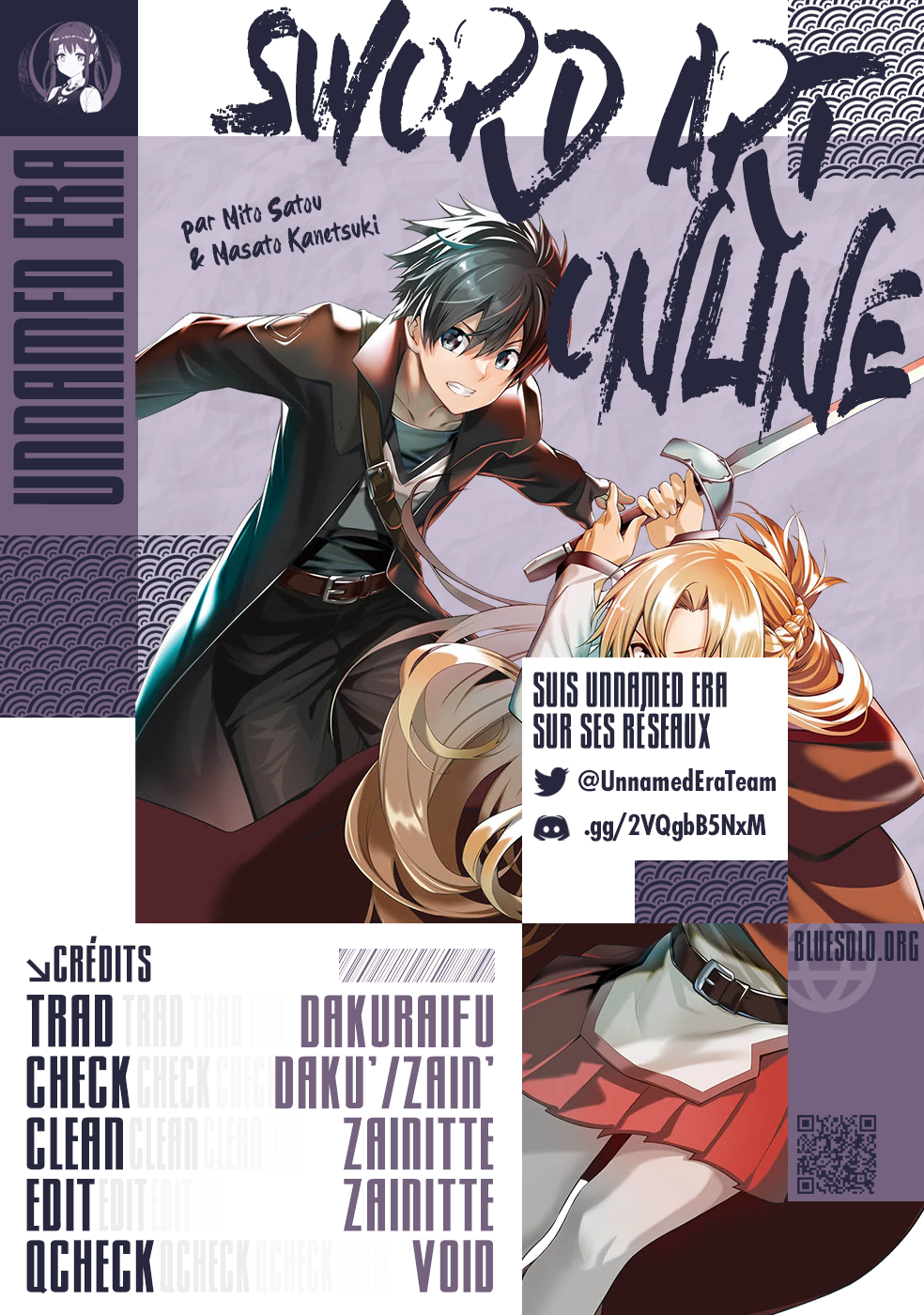 Read Sword Art Online FR Manga Online