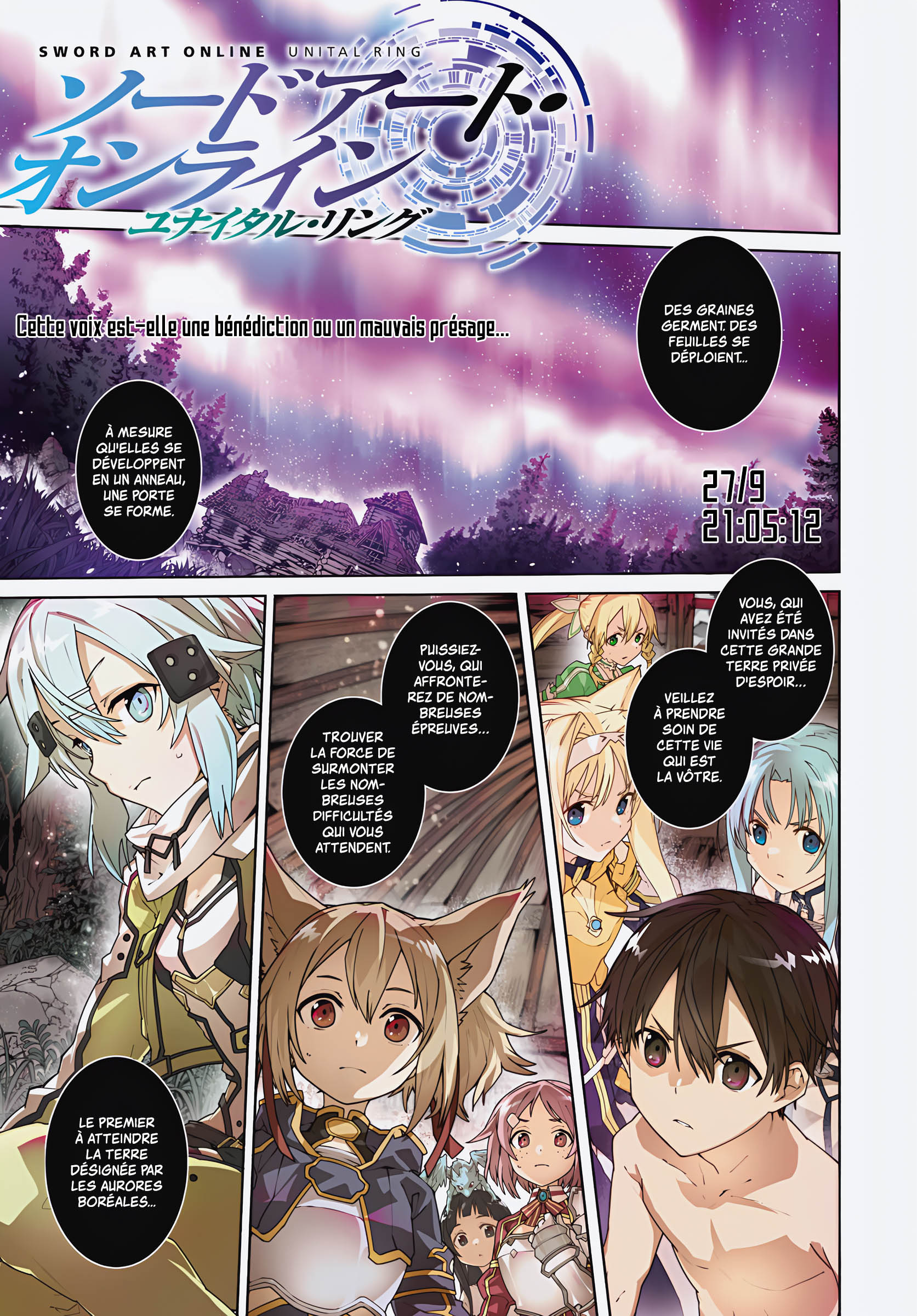 Read Sword Art Online Unital Ring FR Manga Online