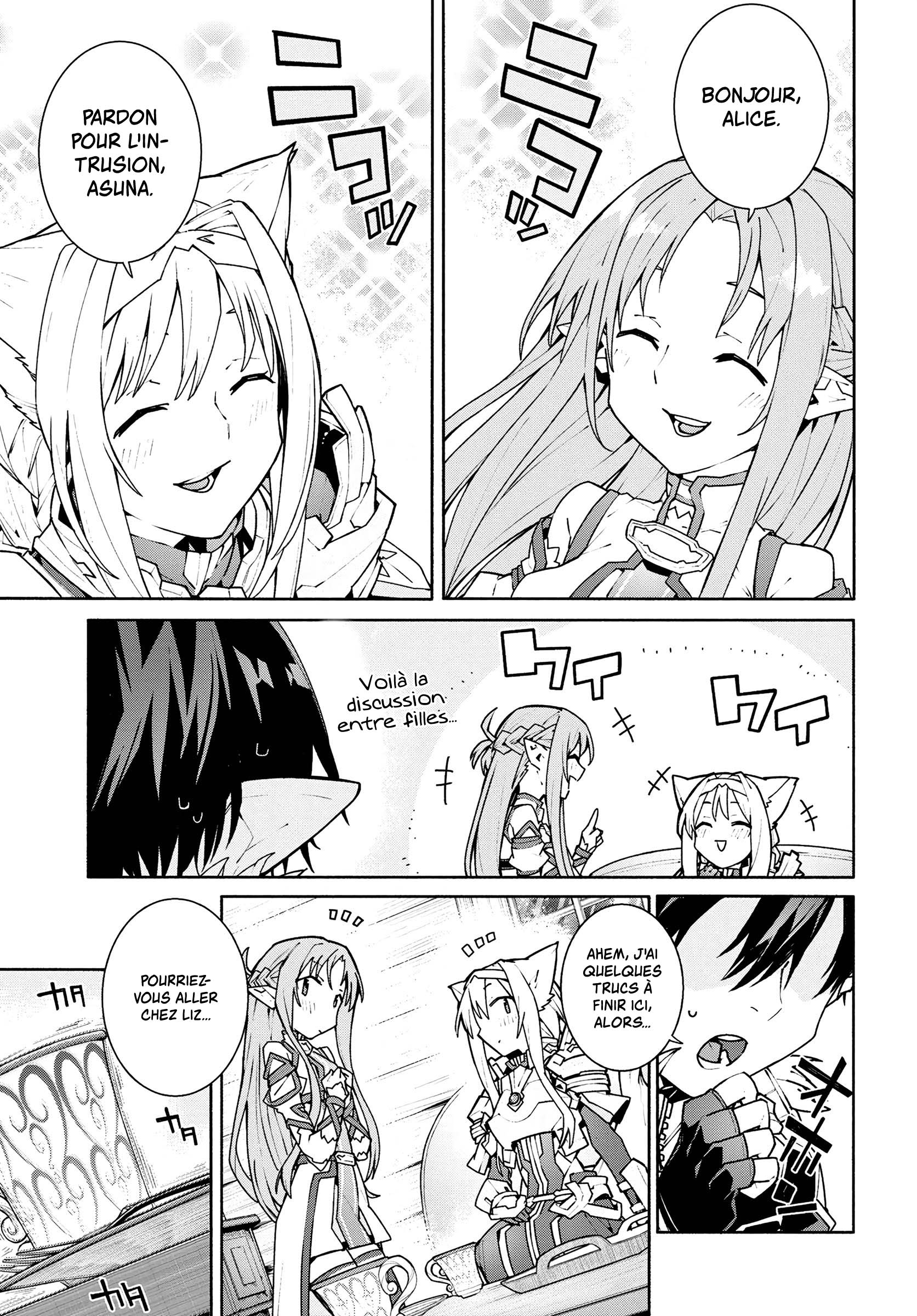 Read Sword Art Online Unital Ring FR Manga Online