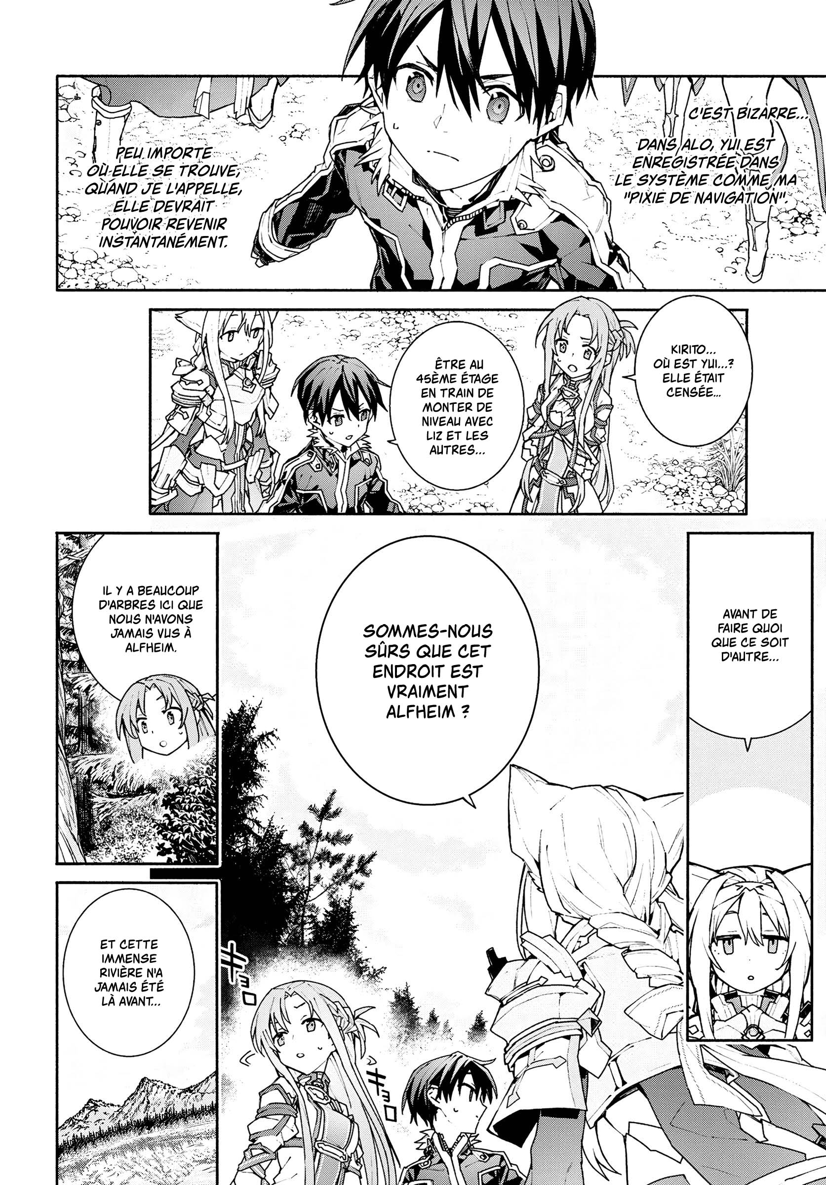 Read Sword Art Online Unital Ring FR Manga Online