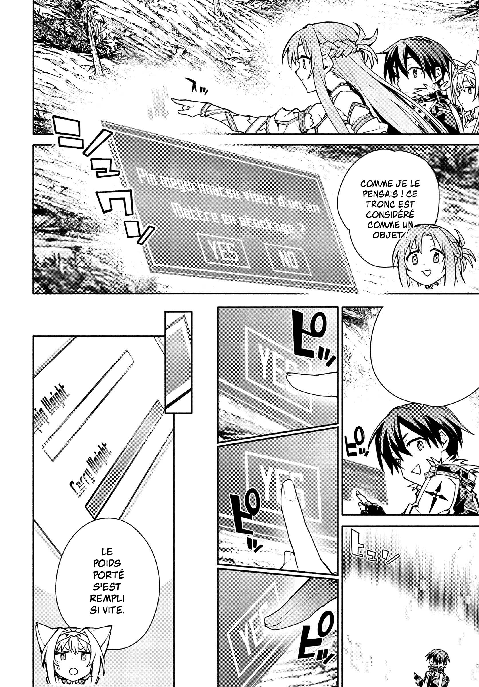 Read Sword Art Online Unital Ring FR Manga Online