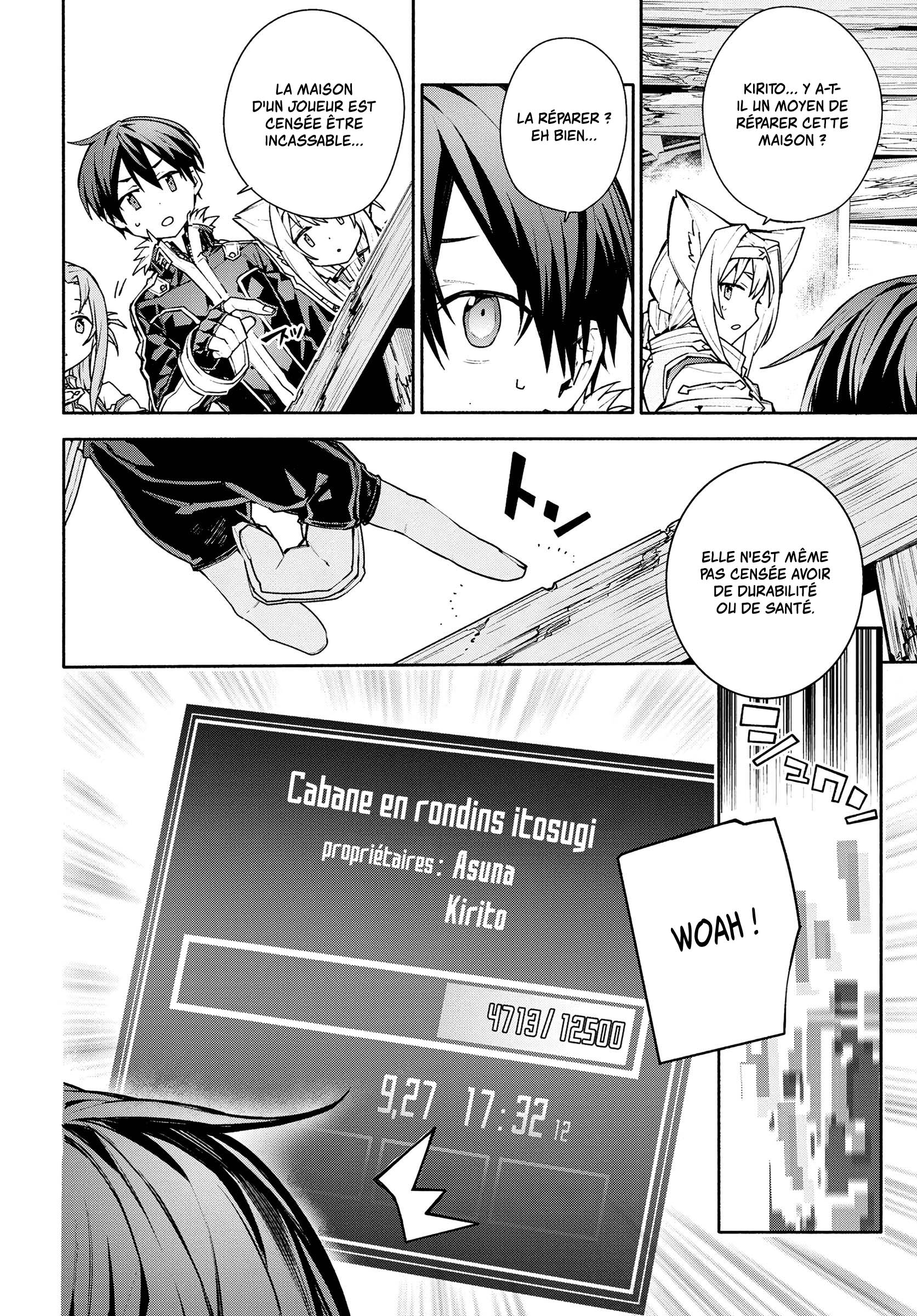 Read Sword Art Online Unital Ring FR Manga Online