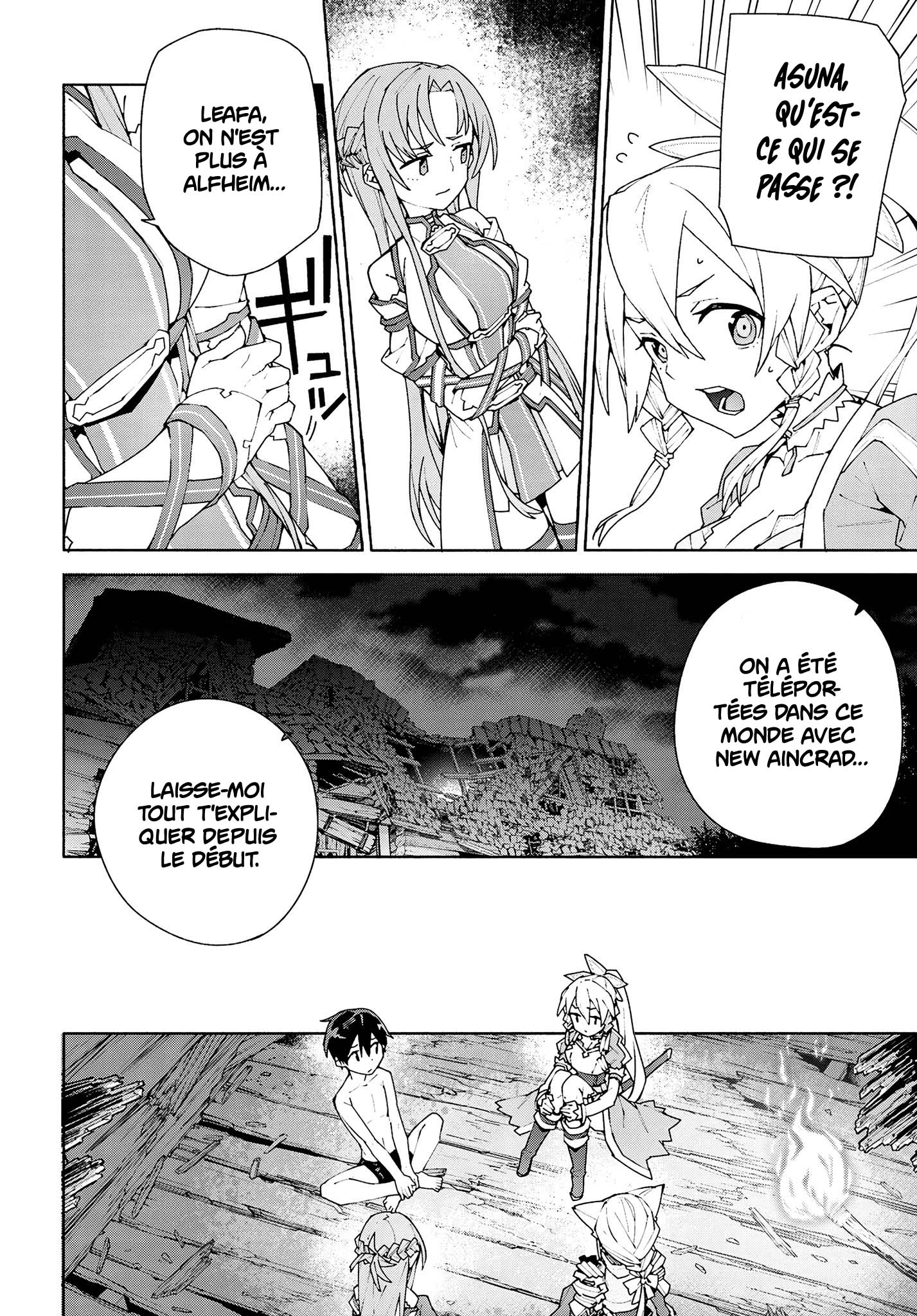Read Sword Art Online Unital Ring FR Manga Online