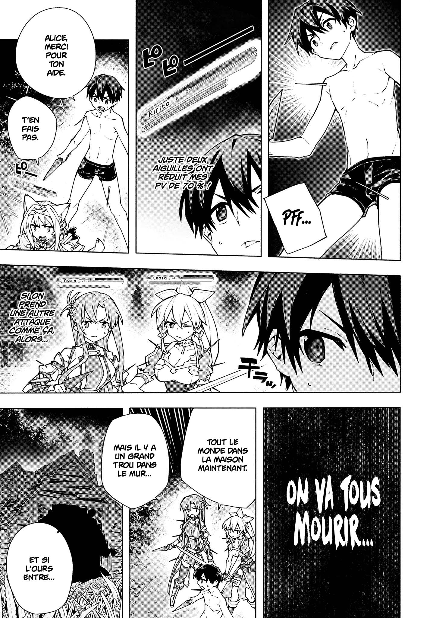 Read Sword Art Online Unital Ring FR Manga Online