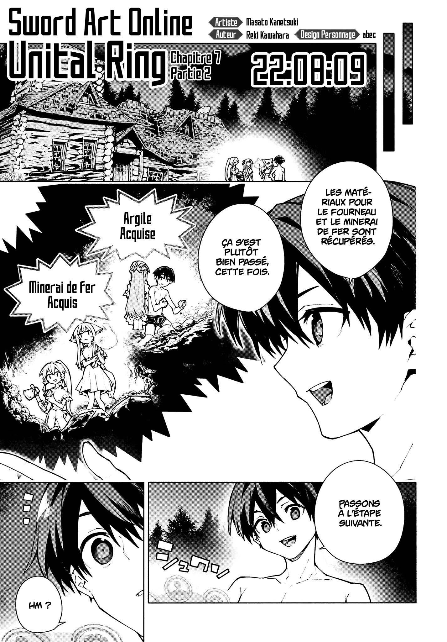 Read Sword Art Online Unital Ring FR Manga Online