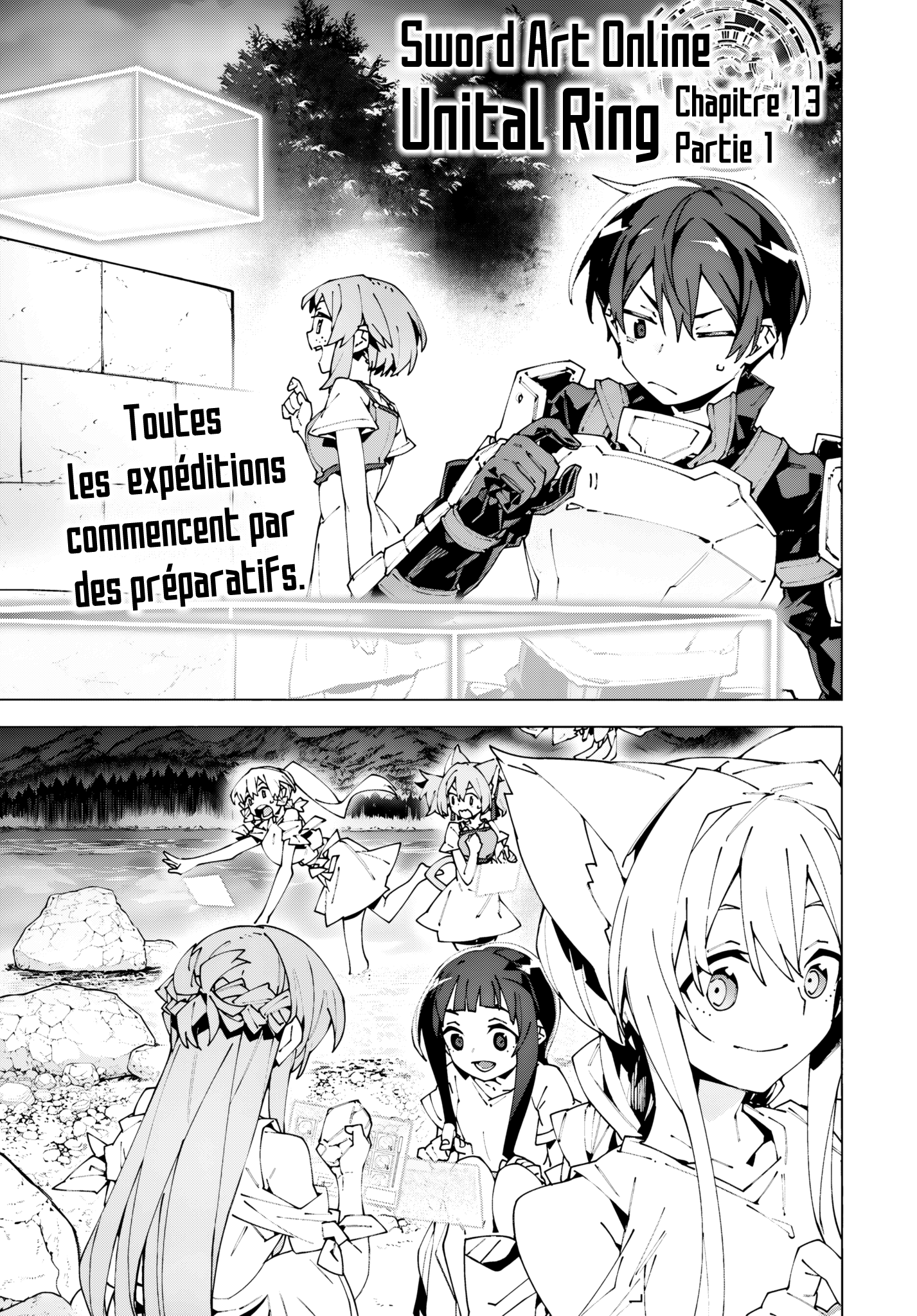 Read Sword Art Online Unital Ring FR Manga Online