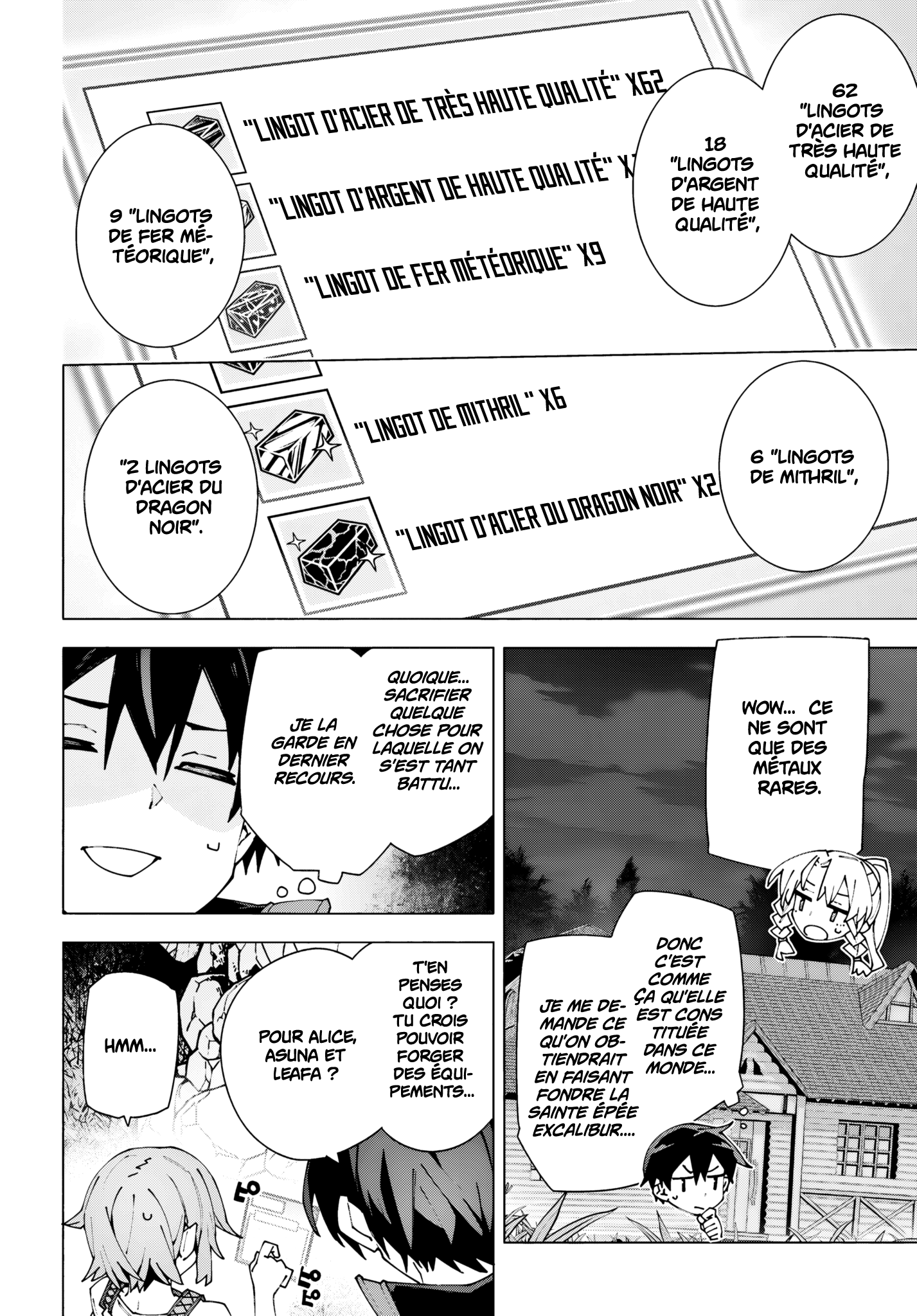Read Sword Art Online Unital Ring FR Manga Online