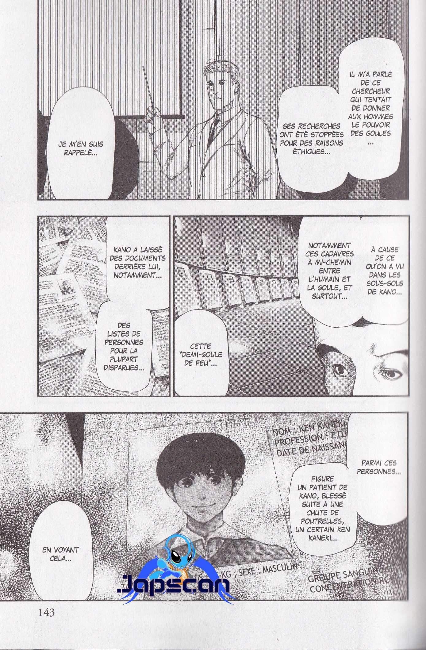 Read Tokyo Ghoul FR Manga Online