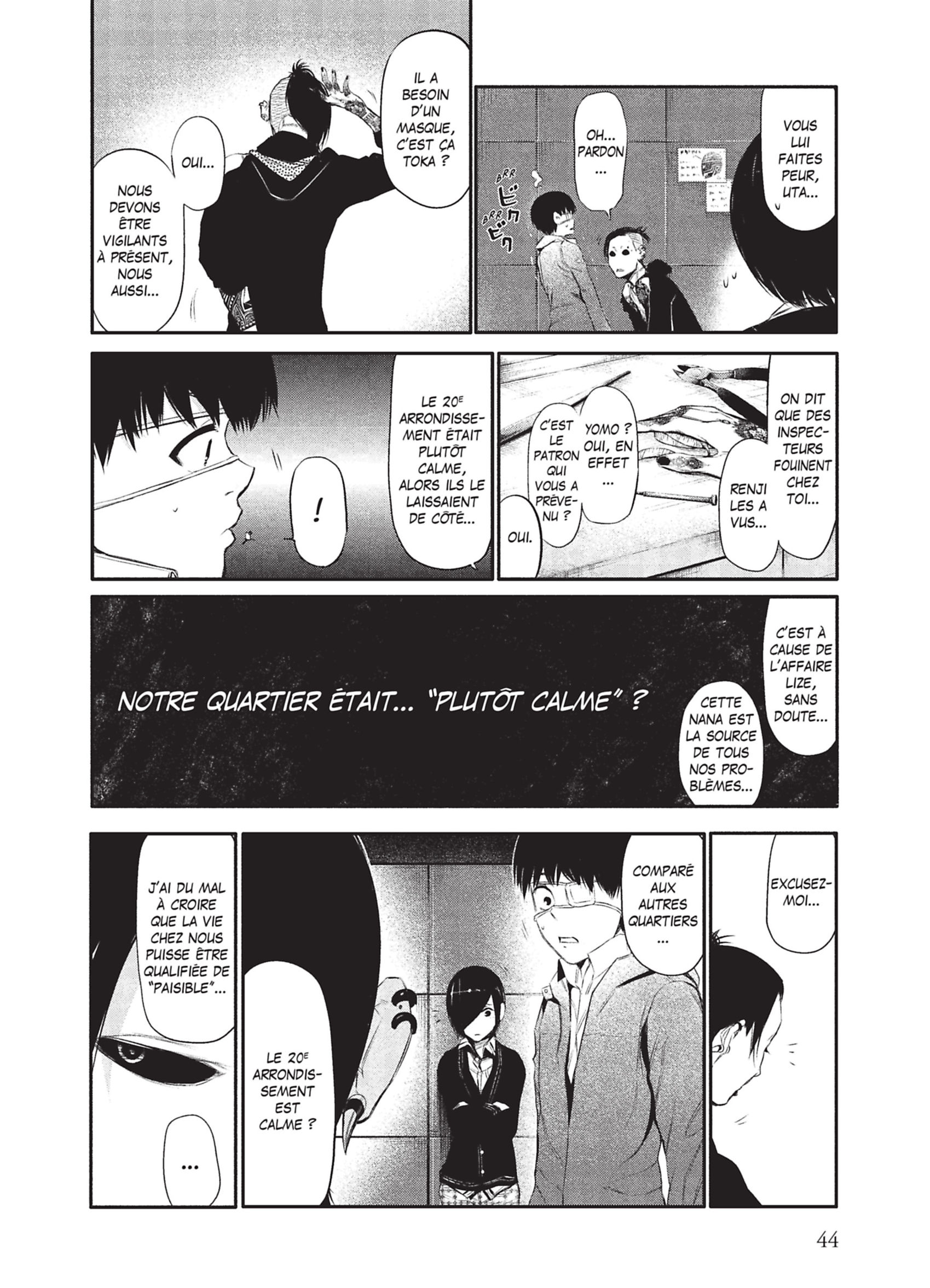 Read Tokyo Ghoul FR Manga Online