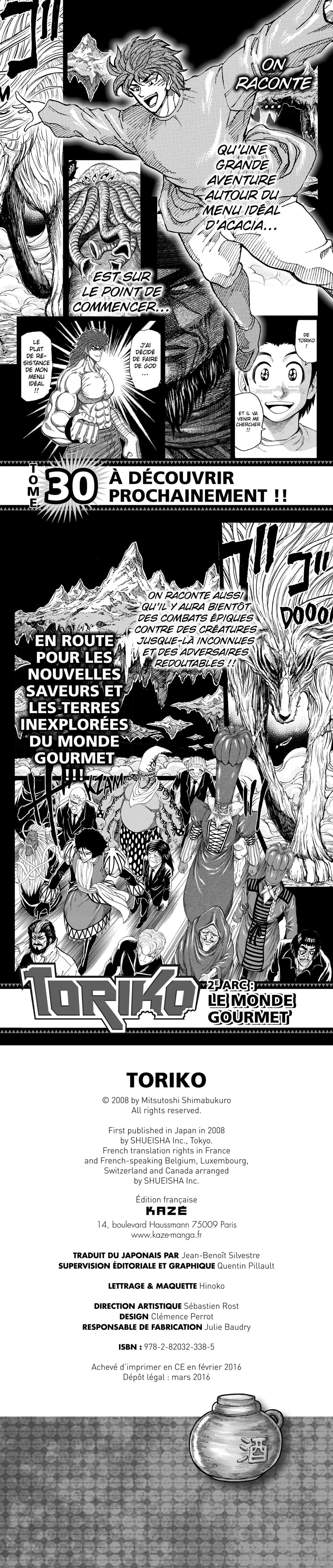 Read Toriko FR Manga Online
