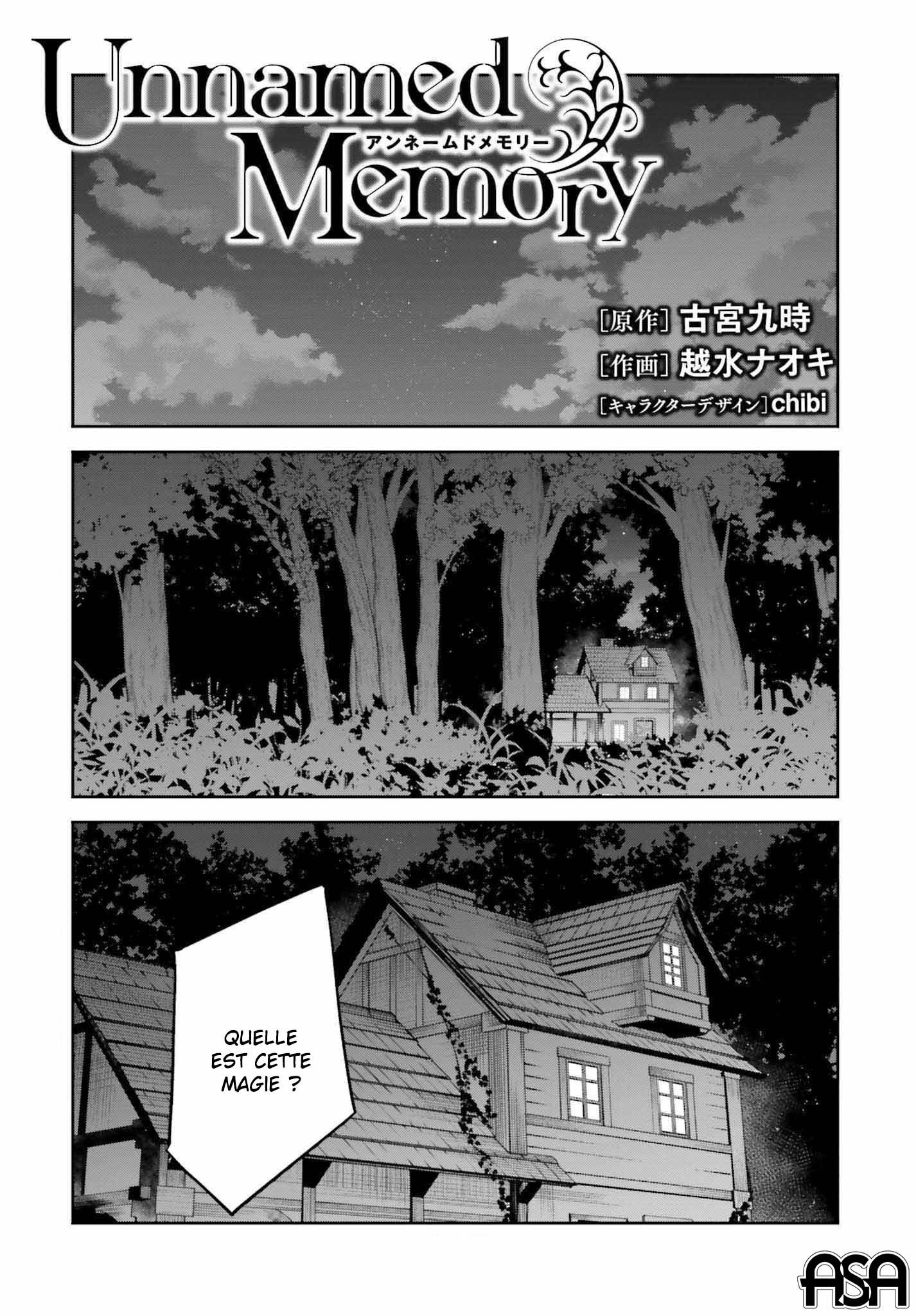 Read Unnamed memory FR Manga Online