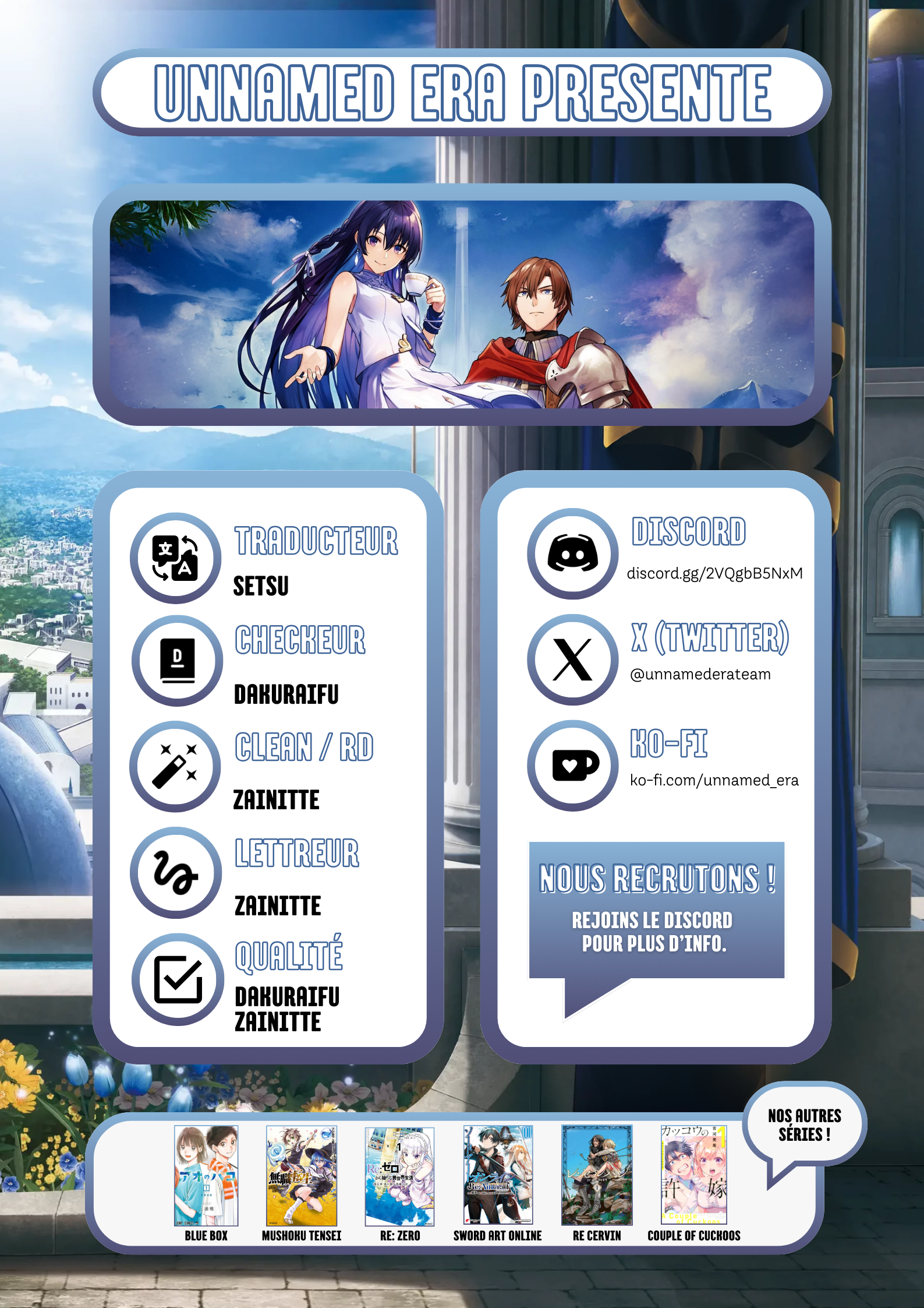 Read Unnamed memory FR Manga Online