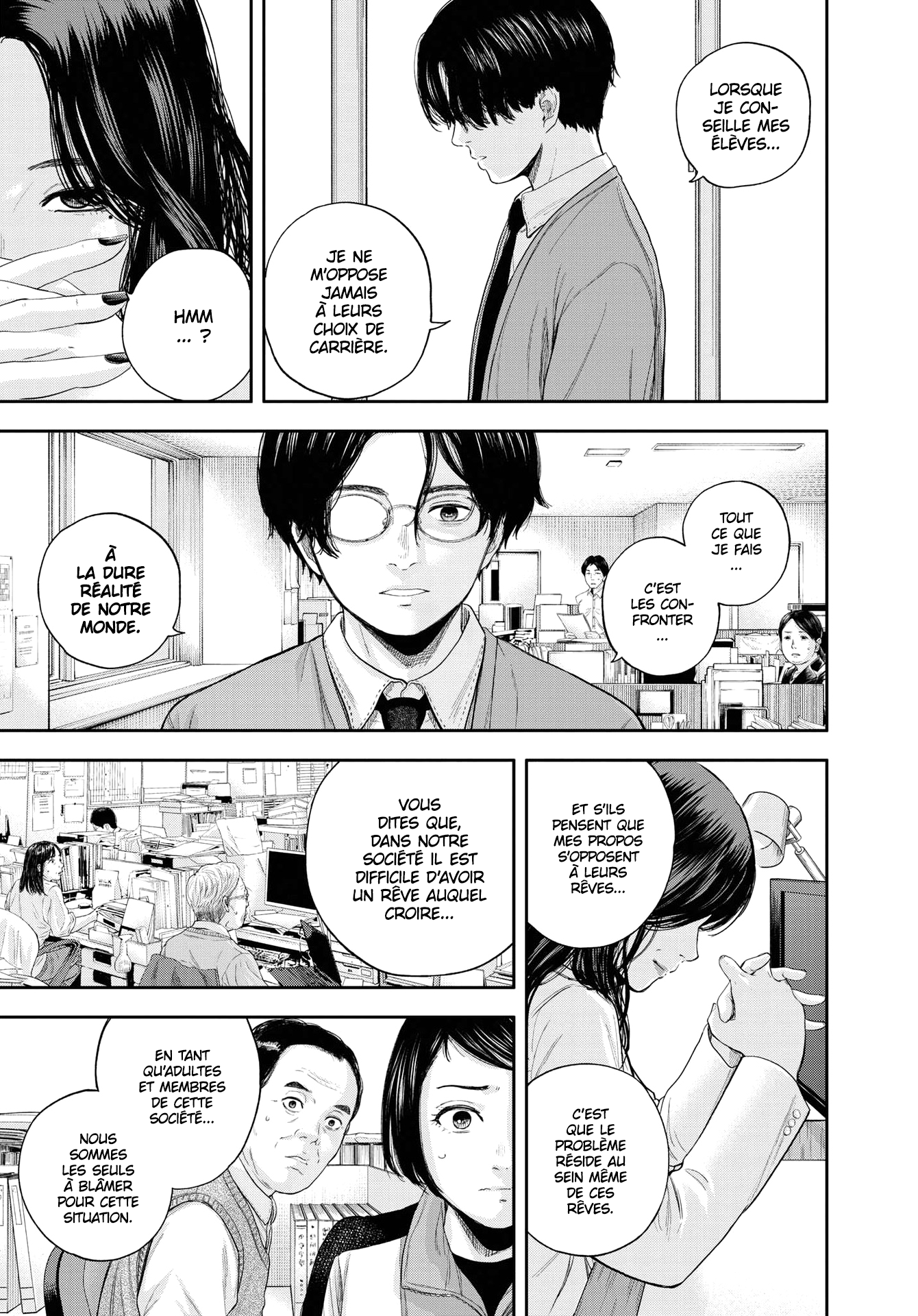 Read Yumenashi Sensei FR Manga Online