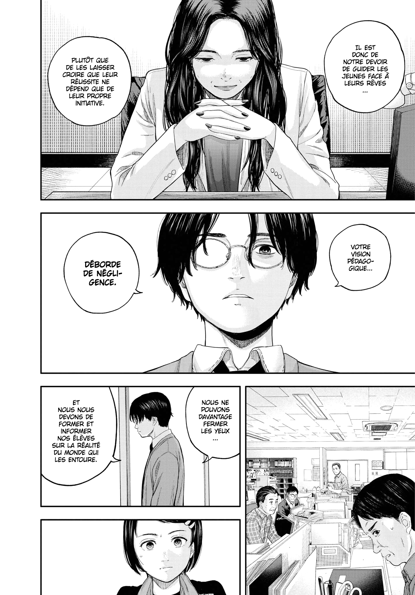 Read Yumenashi Sensei FR Manga Online